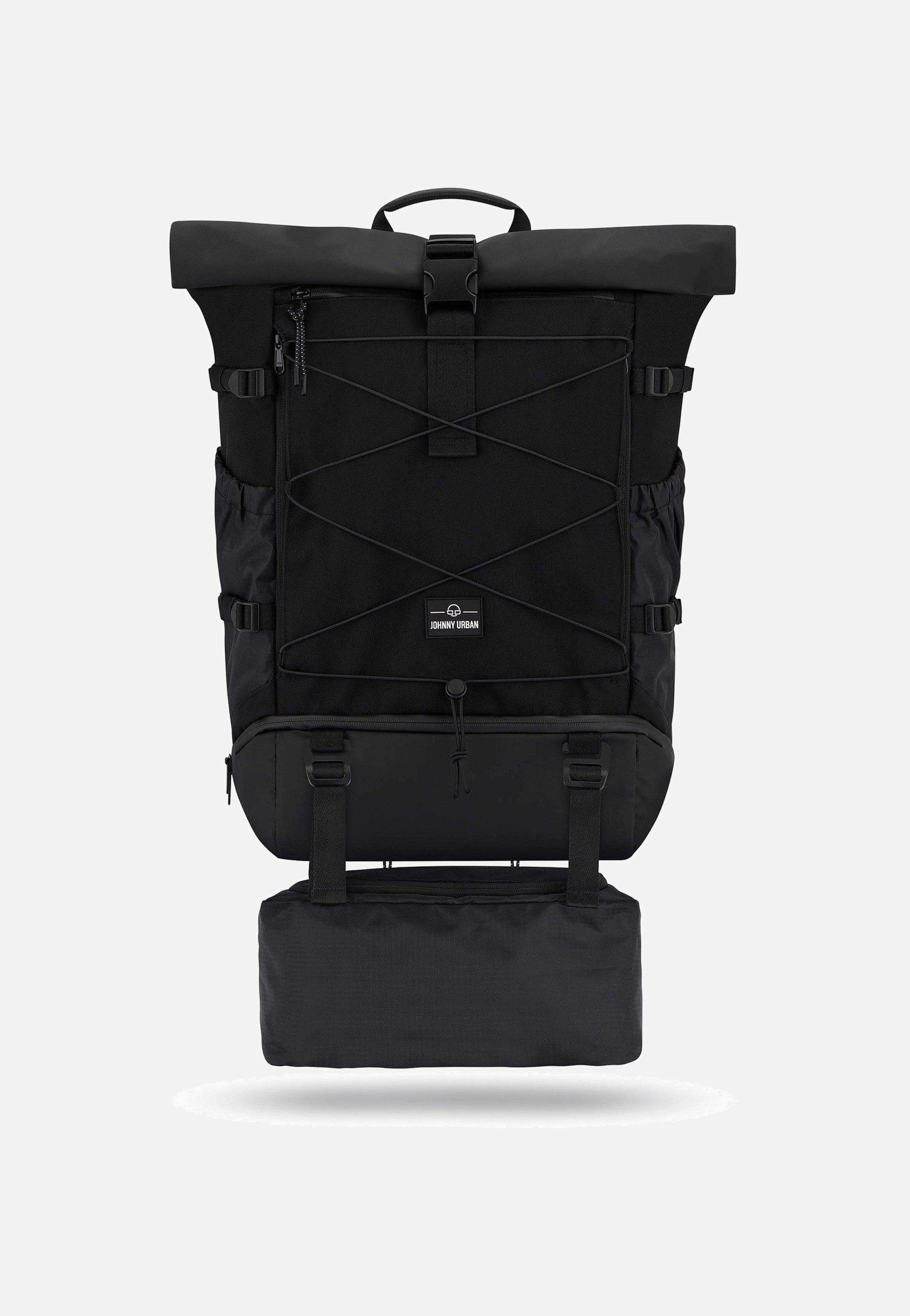 Johnny Urban - Allen Large Travel Schwarz - Rolltop Backpack | Neutral-Image