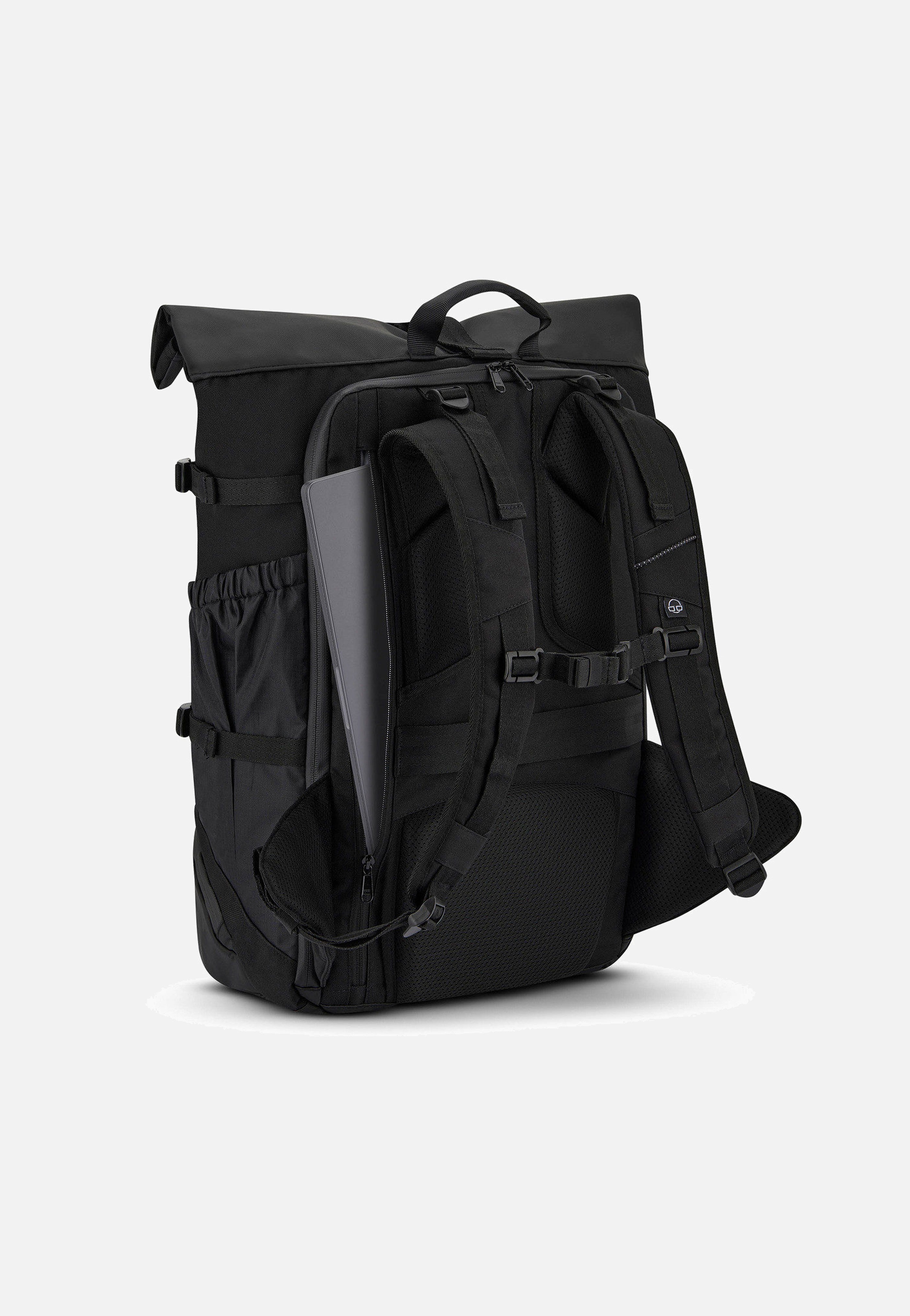 Johnny Urban - Allen Large Travel Schwarz - Rolltop Backpack | Neutral-Image