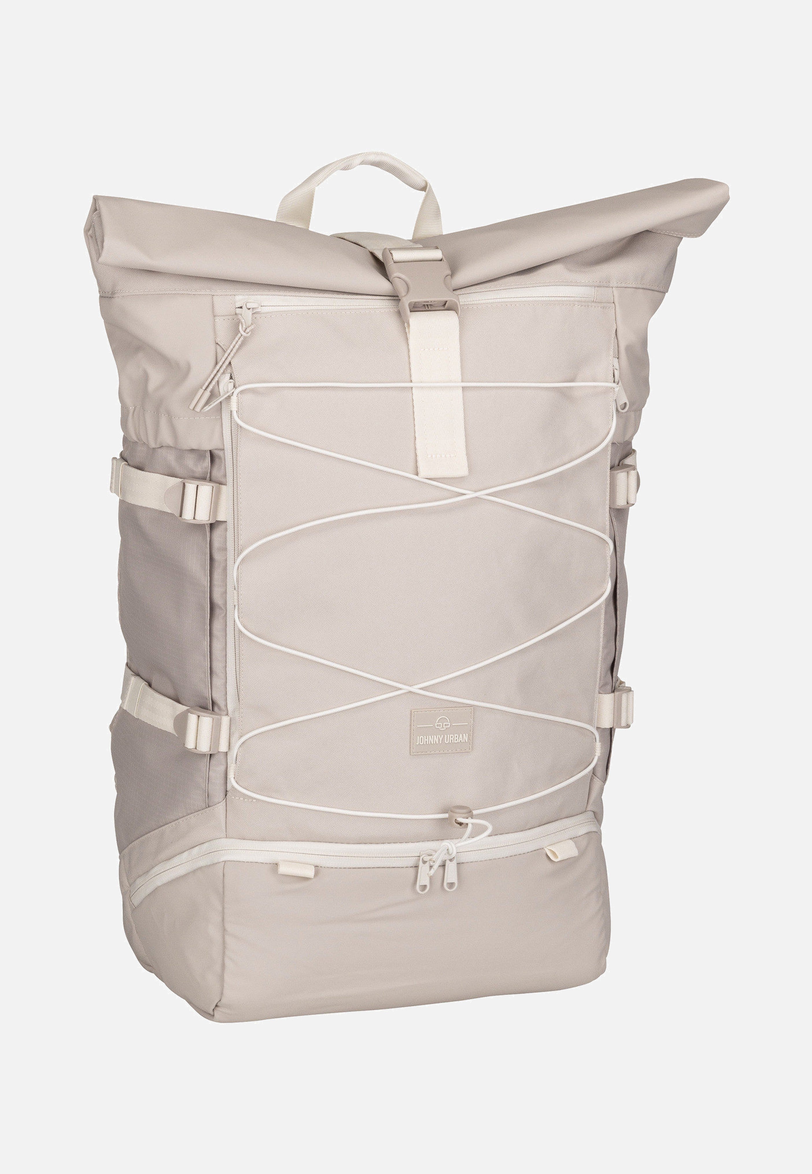 Johnny Urban - Allen XL Travel Sand - Rolltop Backpack | Neutral-Image