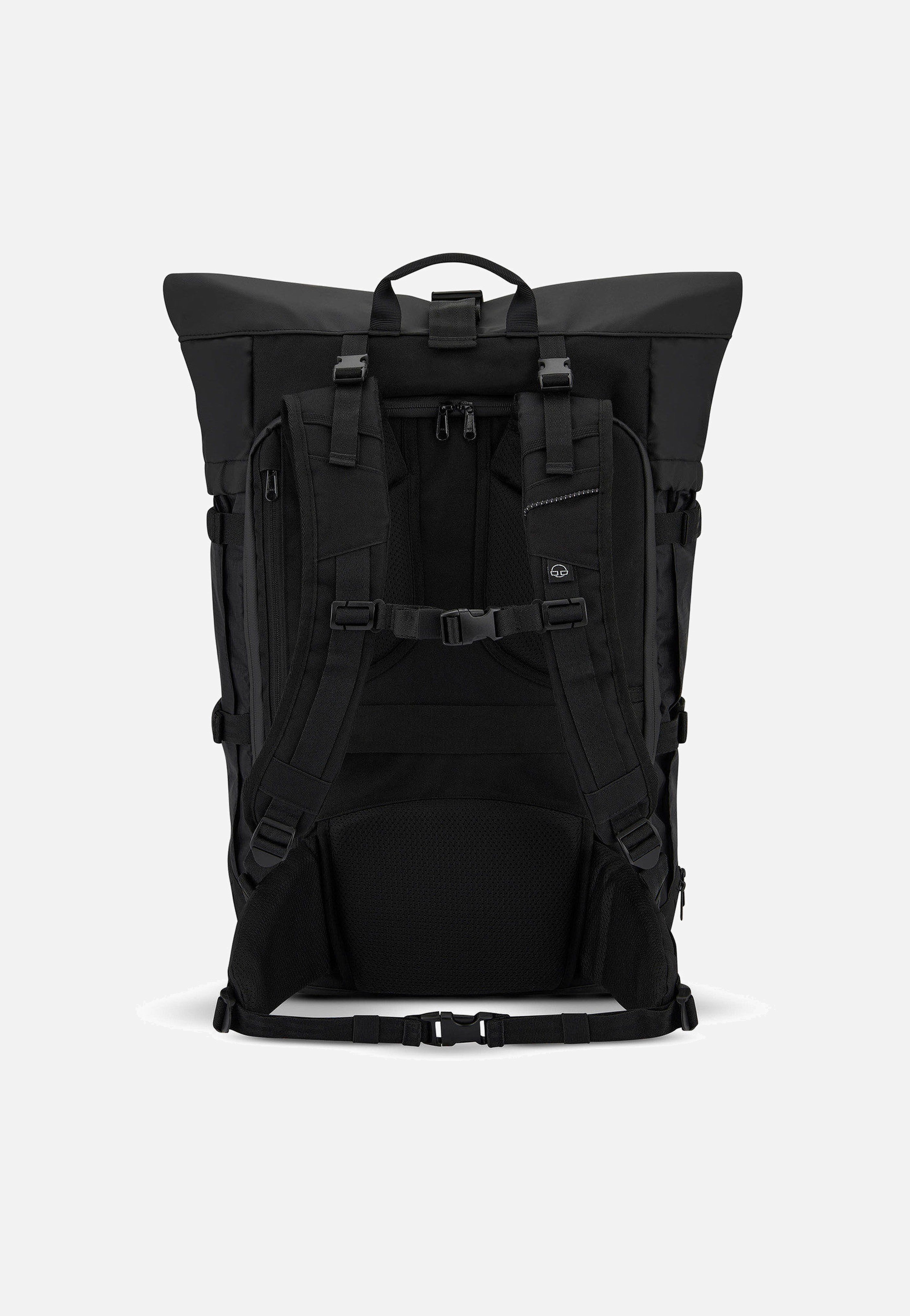 Johnny Urban Allen XL Travel Schwarz Rolltop Backpack