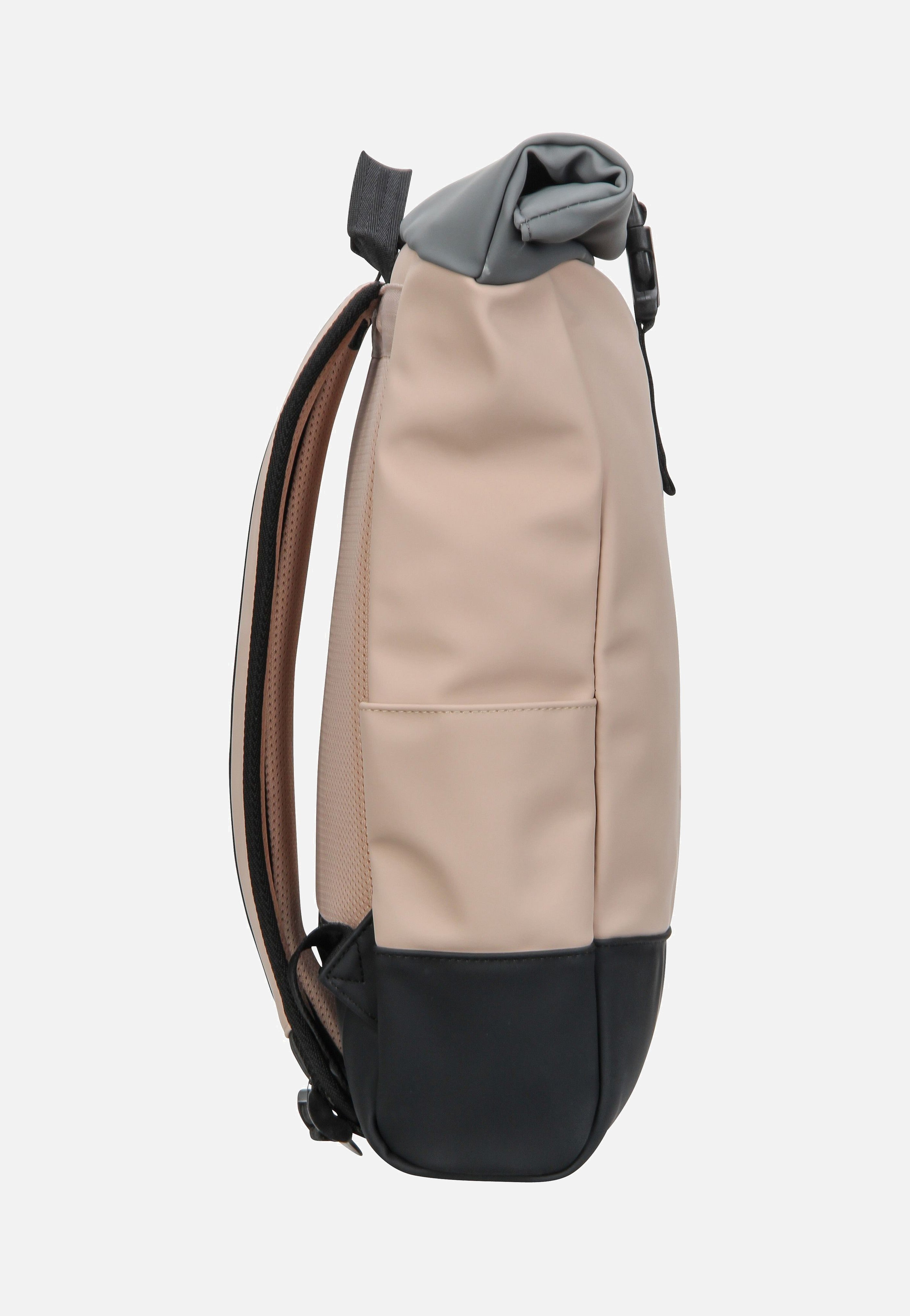 Johnny Urban Harvey Rosa-Grau Rolltop Backpack
