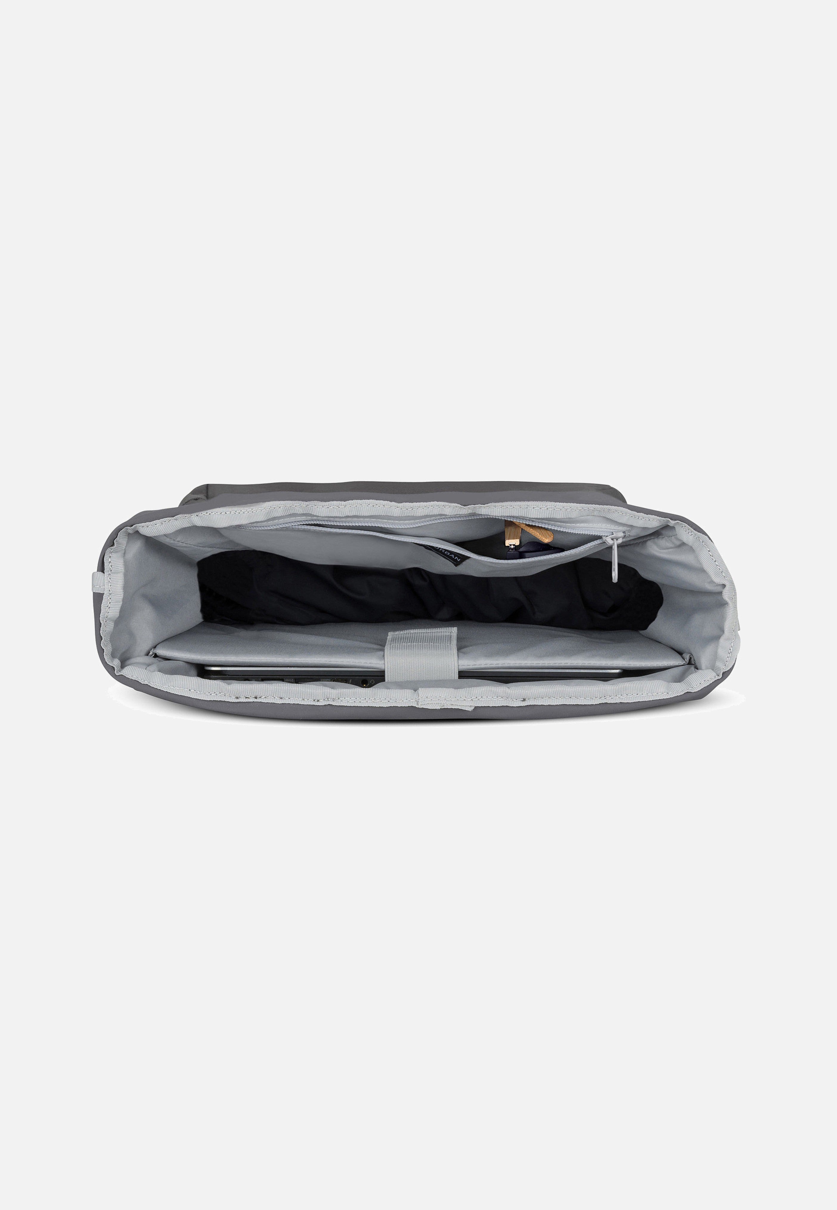 Johnny Urban Robin Large Dunkelgrau Rolltop Backpack