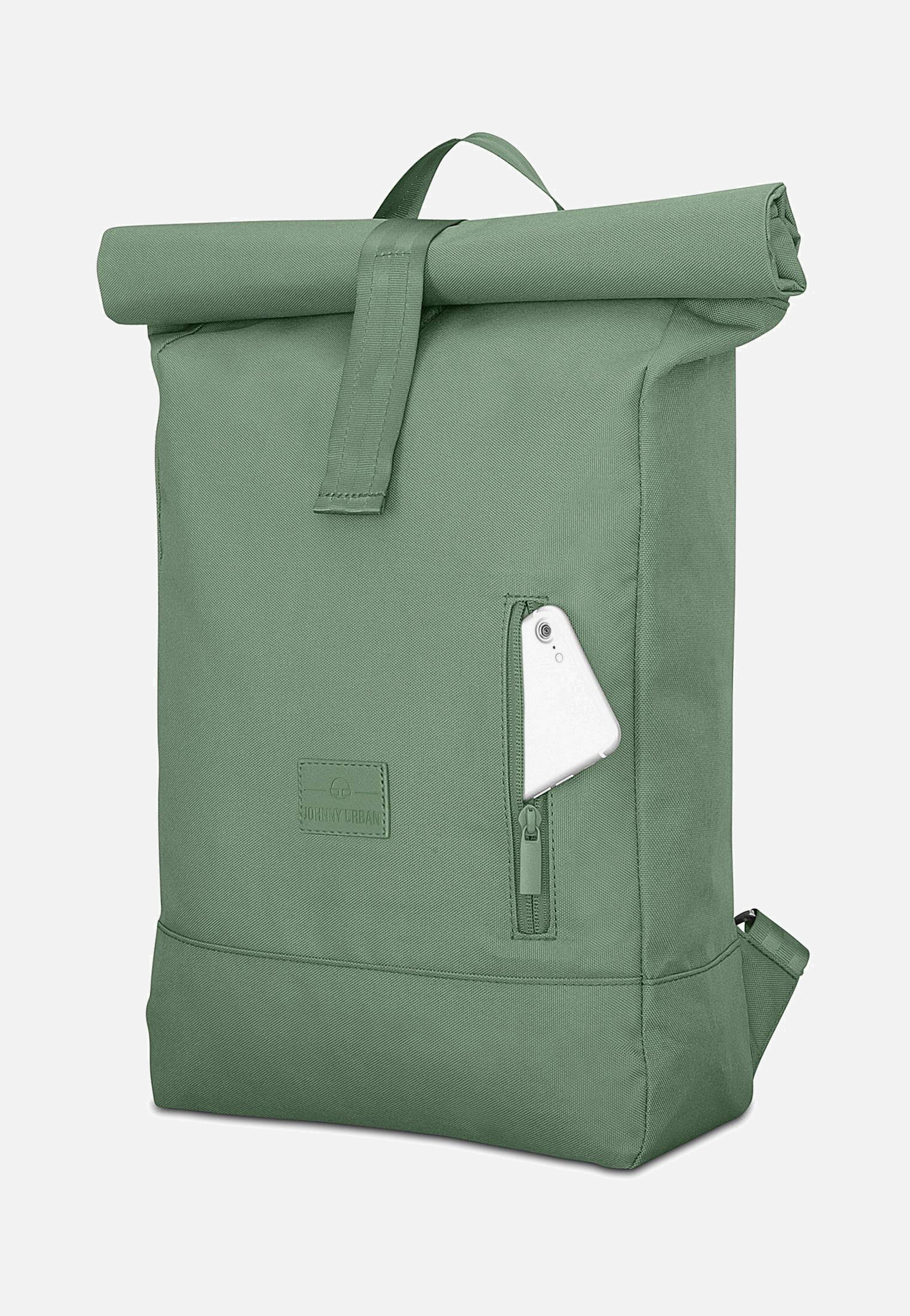 Johnny Urban - Robin Medium Salbeigrün - Rolltop Backpack | Neutral-Image