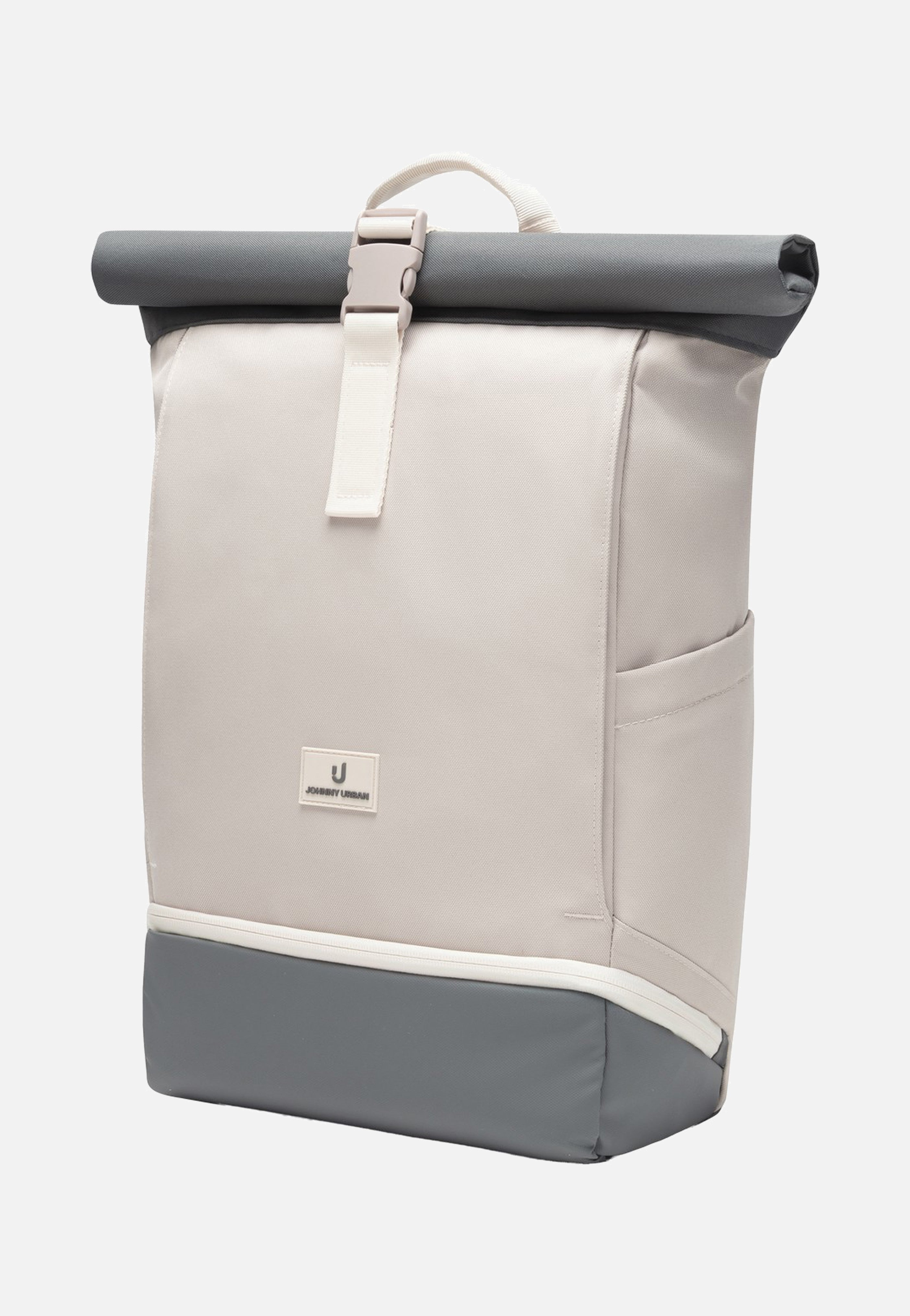 Johnny Urban Allen Large Sand-Grau Rolltop Backpack
