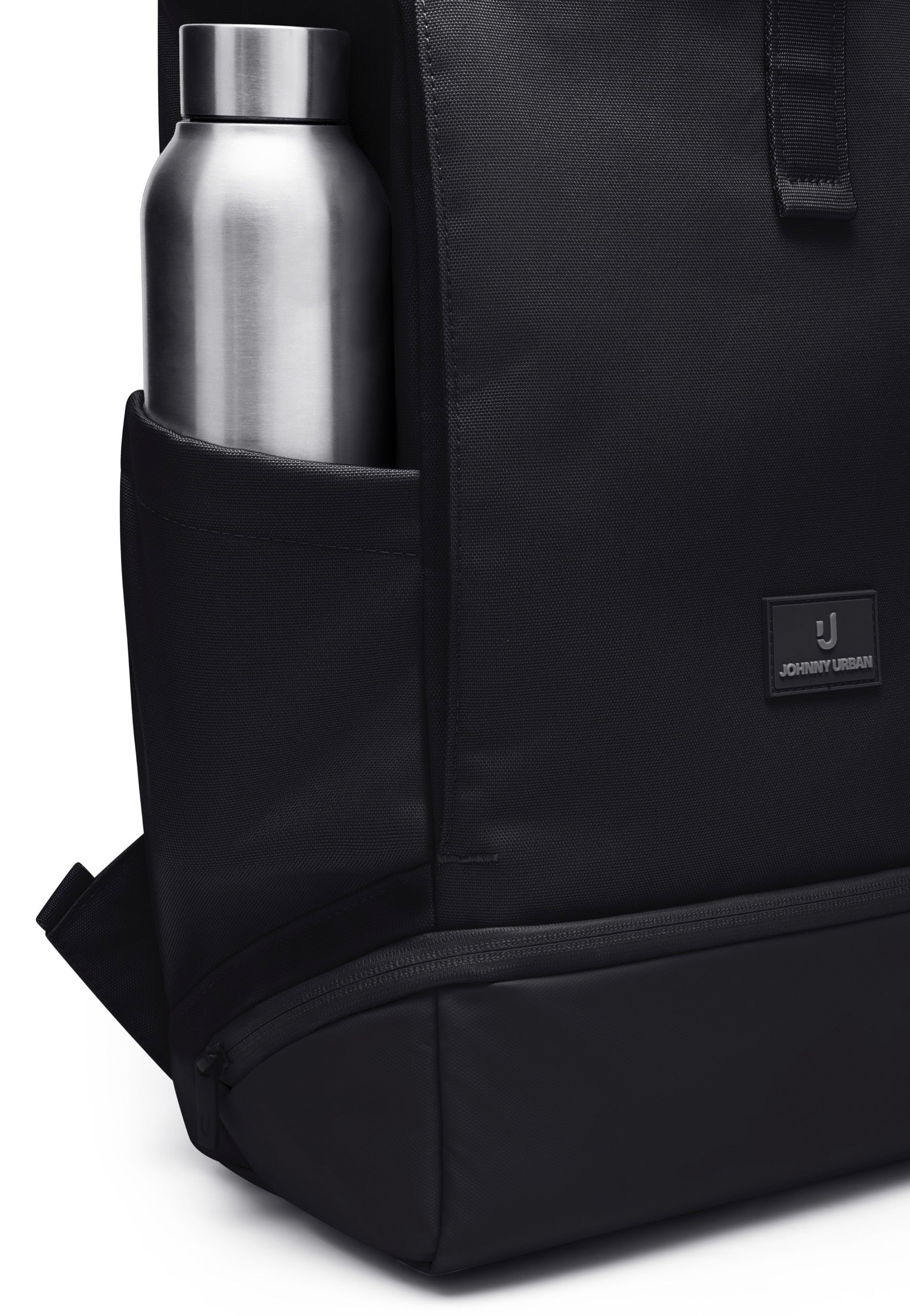 Johnny Urban Allen Large Schwarz Rolltop Backpack