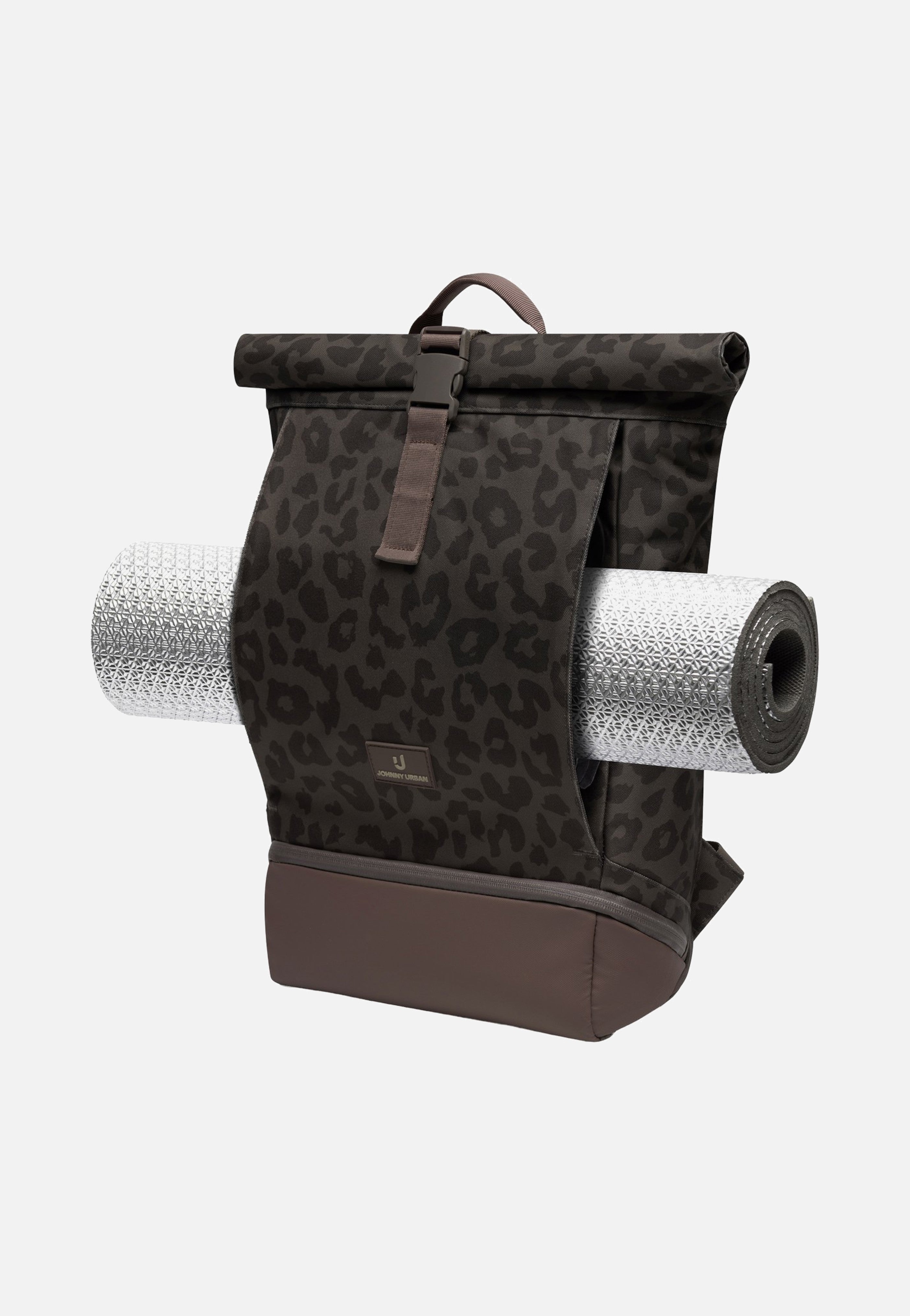 Johnny Urban Allen Medium Brown Leo Rolltop Backpack