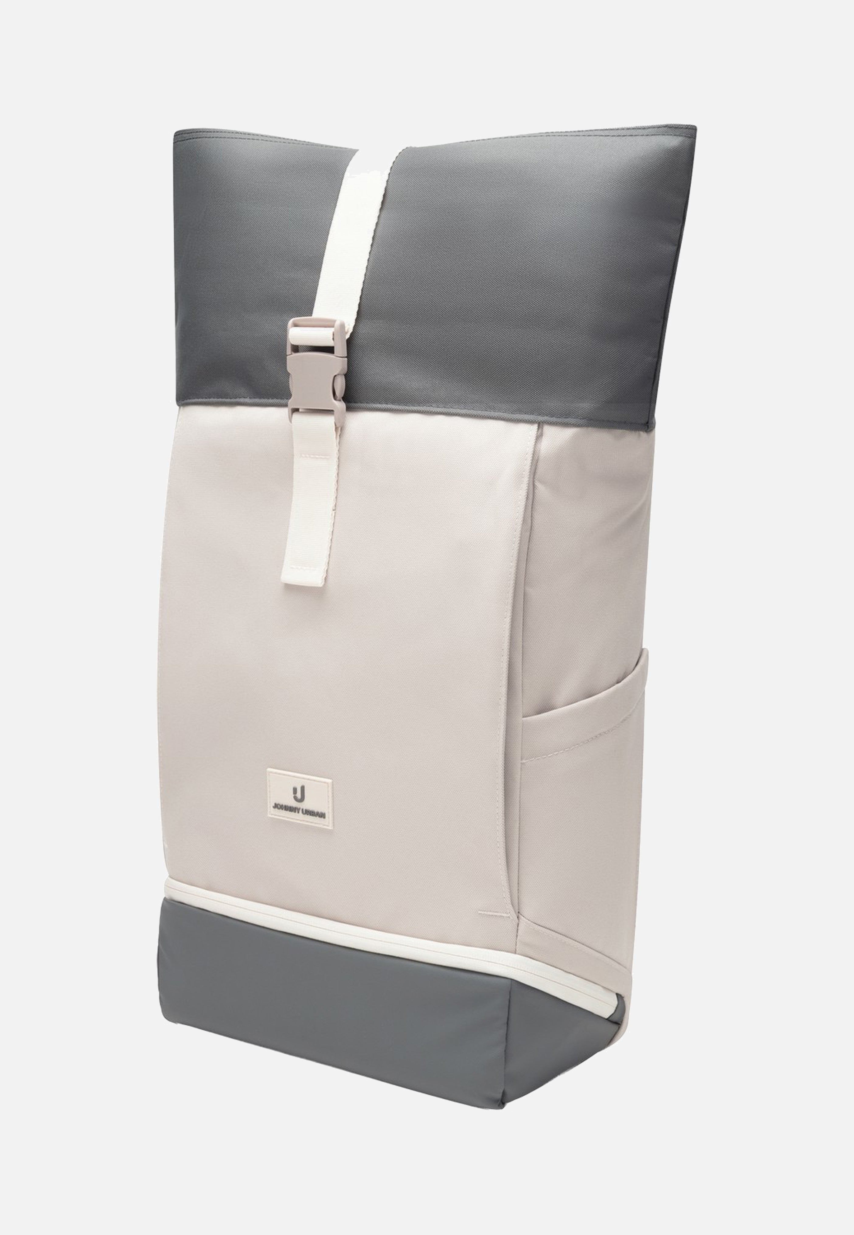 Johnny Urban Allen Medium Sand-Grau Rolltop Backpack