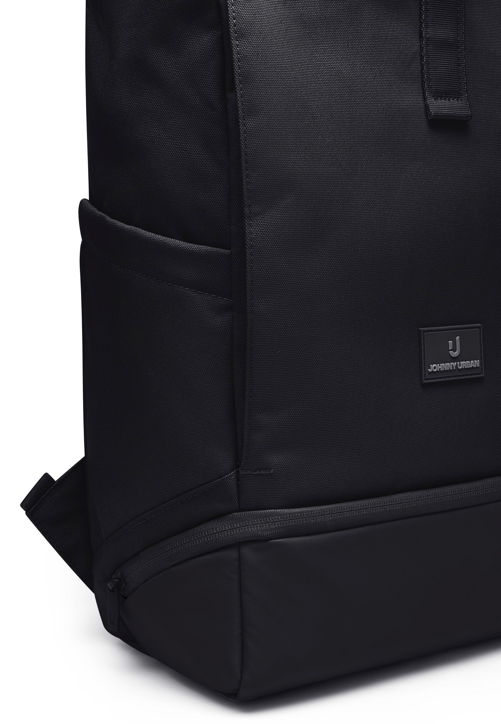 Johnny Urban Allen Medium Schwarz Rolltop Backpack