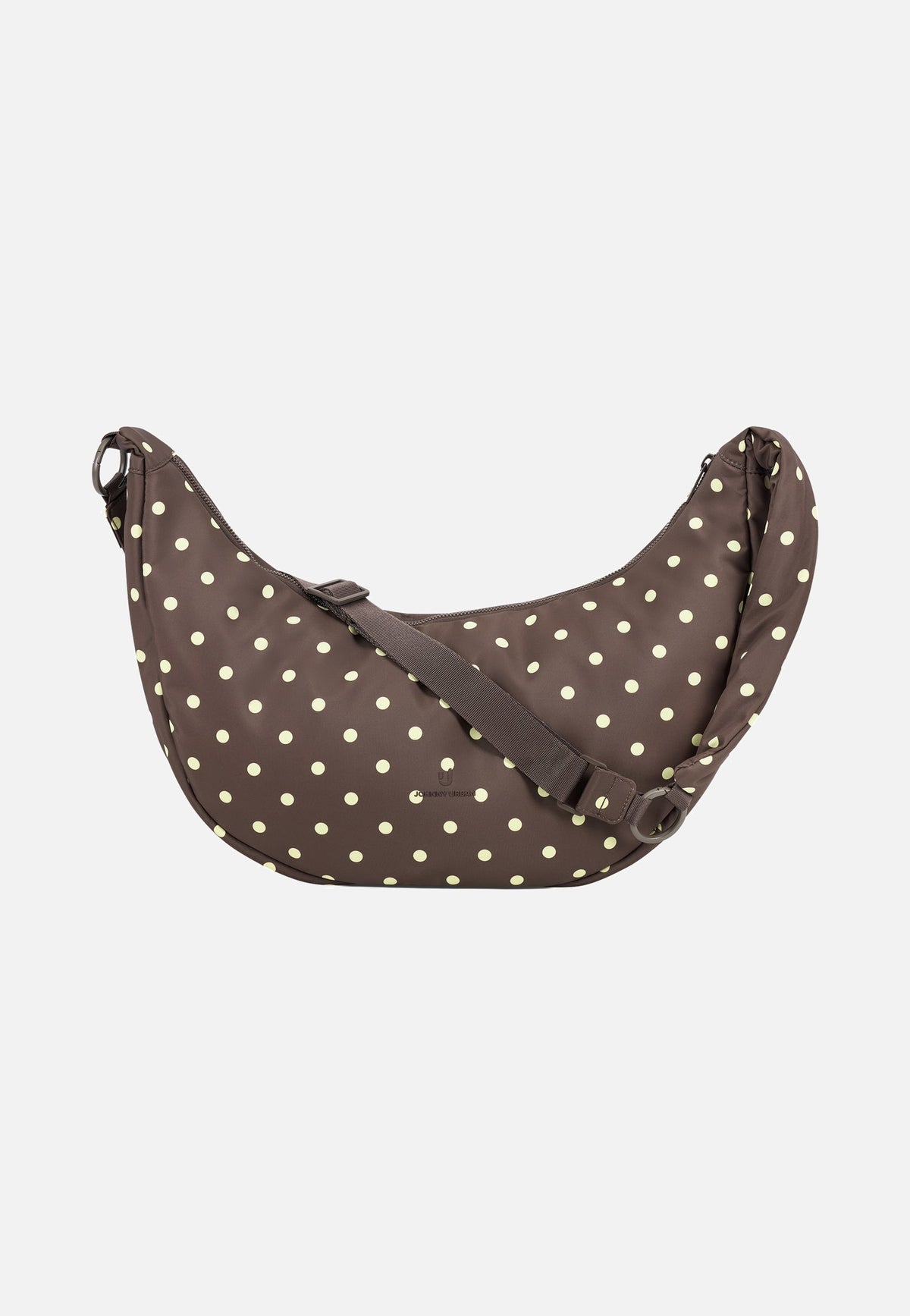 Johnny Urban Lou Large Brown Polka Dots Sac à bandoulière
