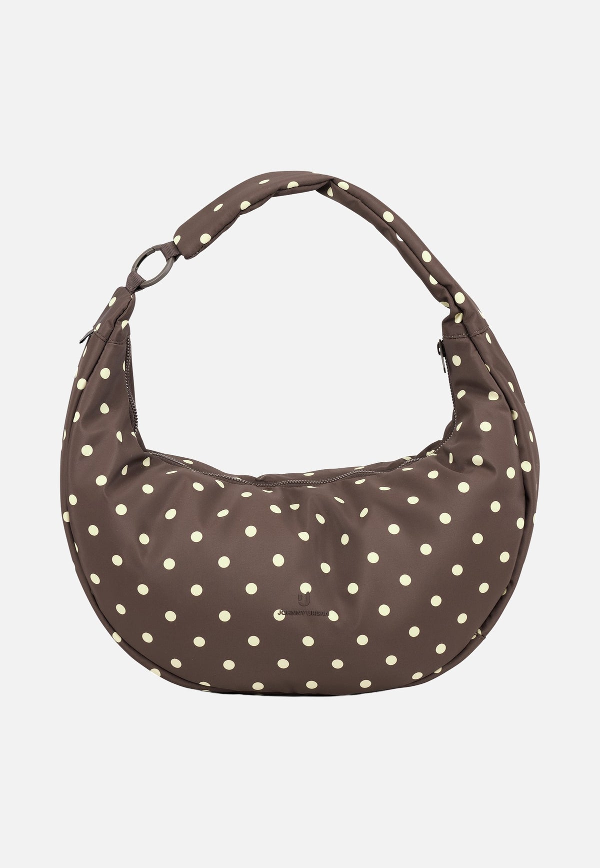 Johnny Urban Lou Large Brown Polka Dots Sac à bandoulière