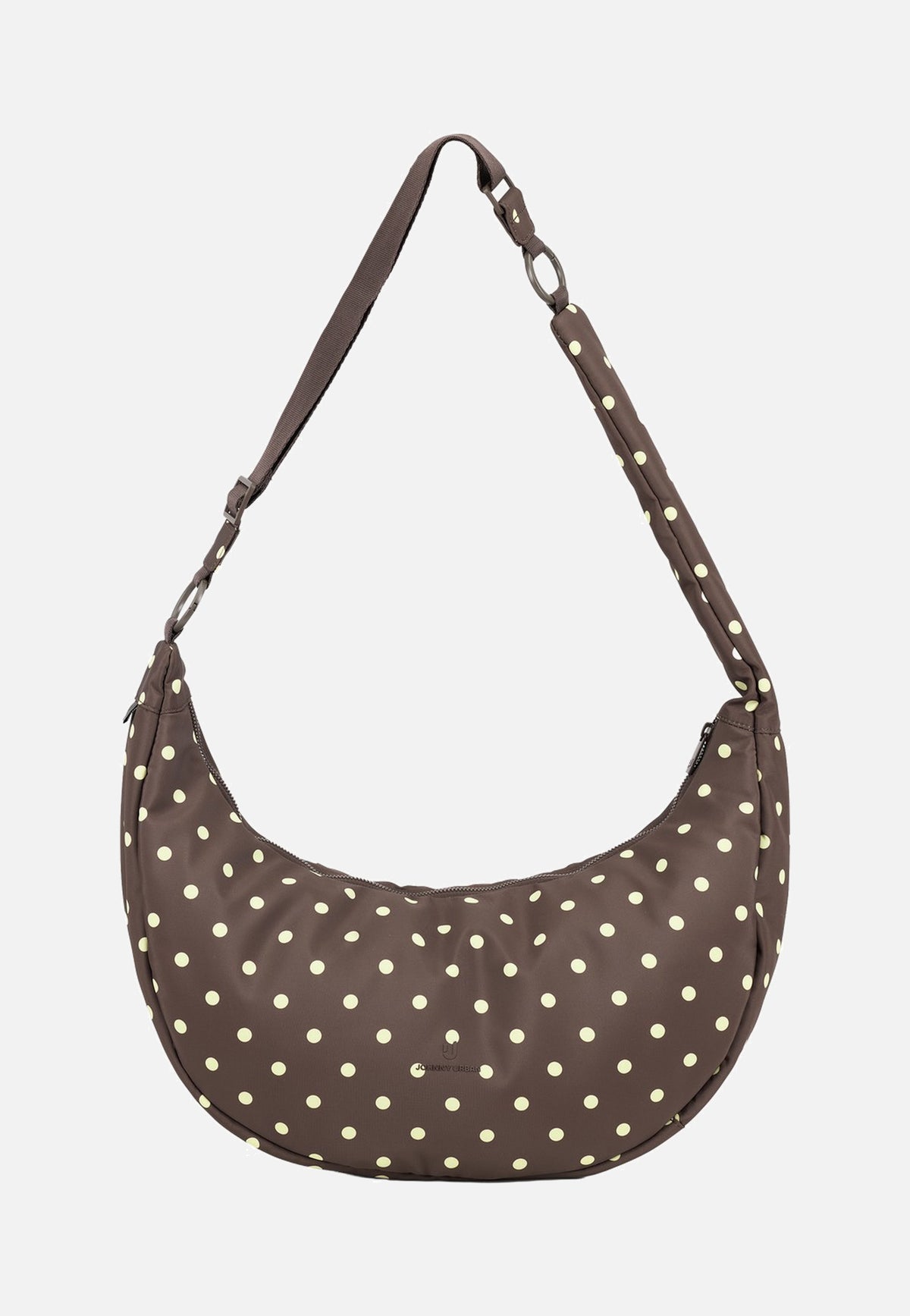 Johnny Urban Lou Large Brown Polka Dots Sac à bandoulière