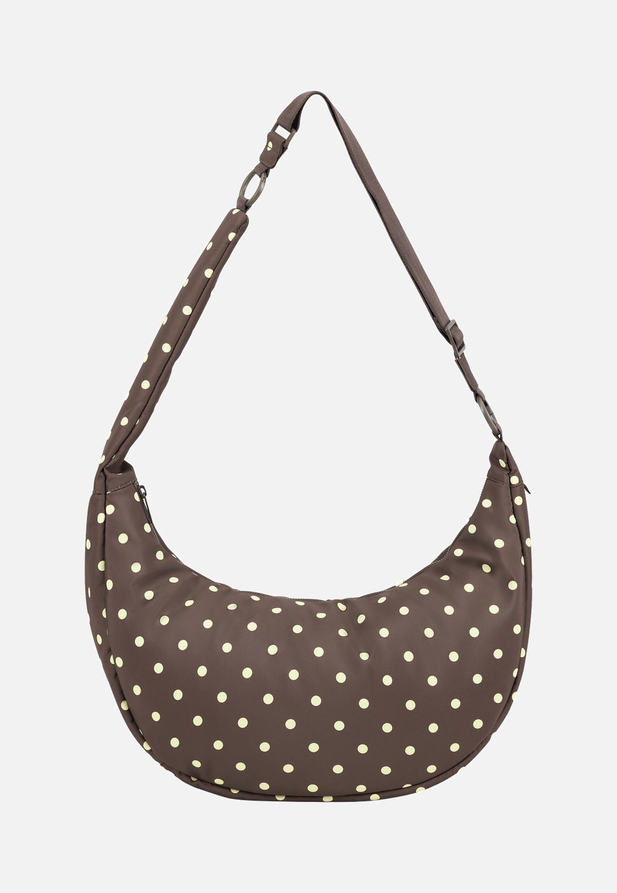 Johnny Urban Lou Large Brown Polka Dots Sac à bandoulière