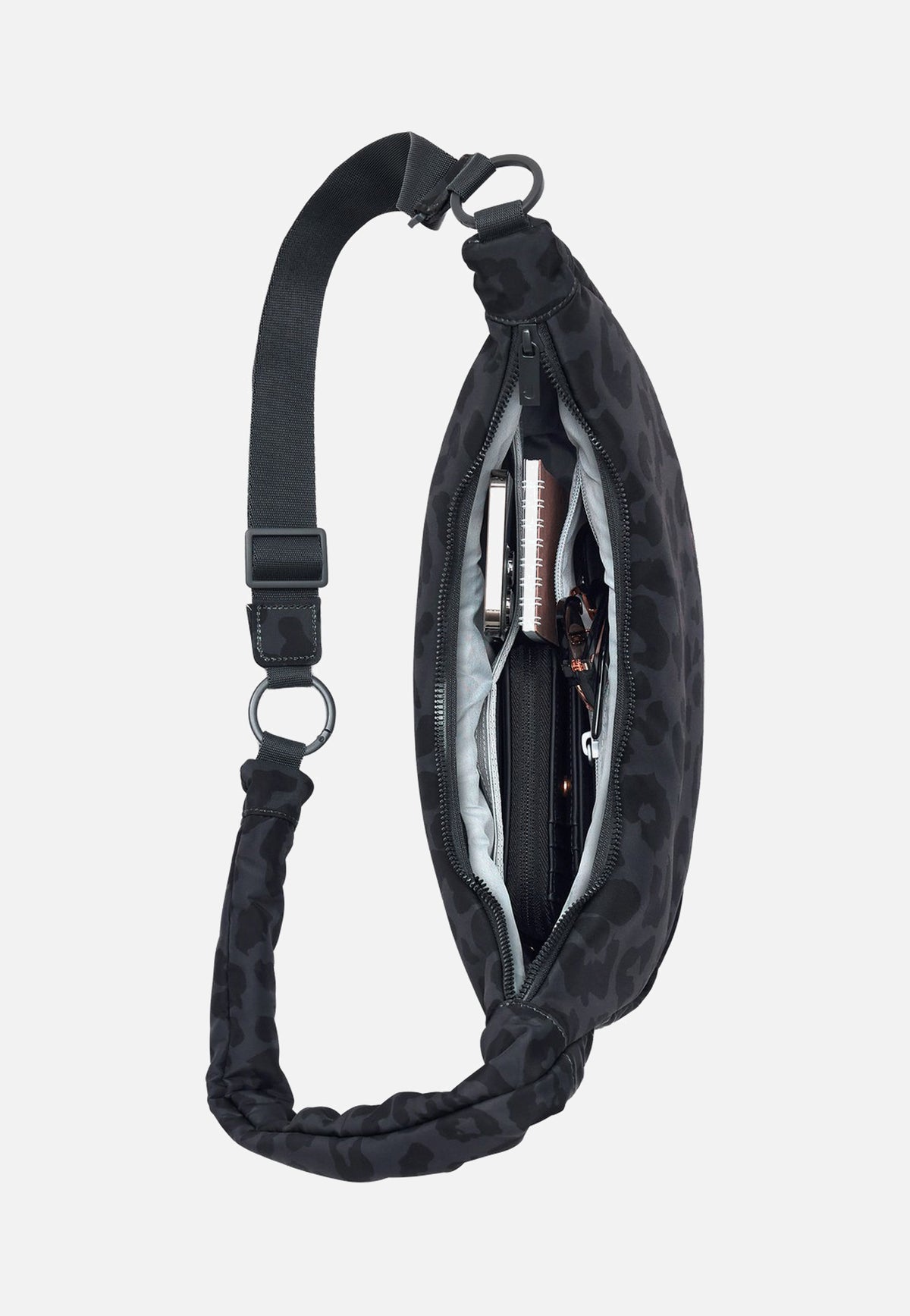Johnny Urban Lou Medium Grey Leo Bolso bandolera