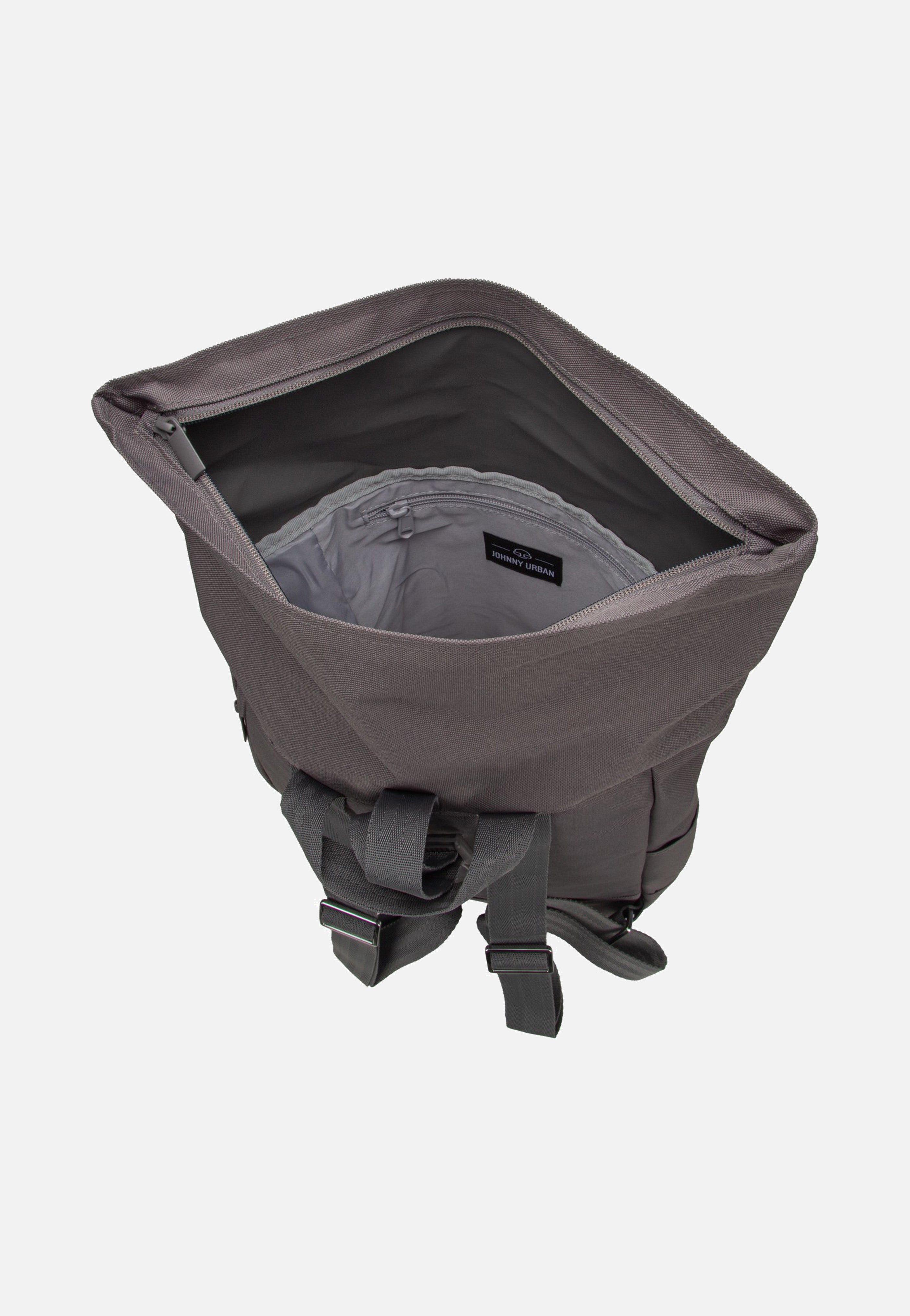 Johnny Urban Robin Small Dark Grey Rolltop Backpack