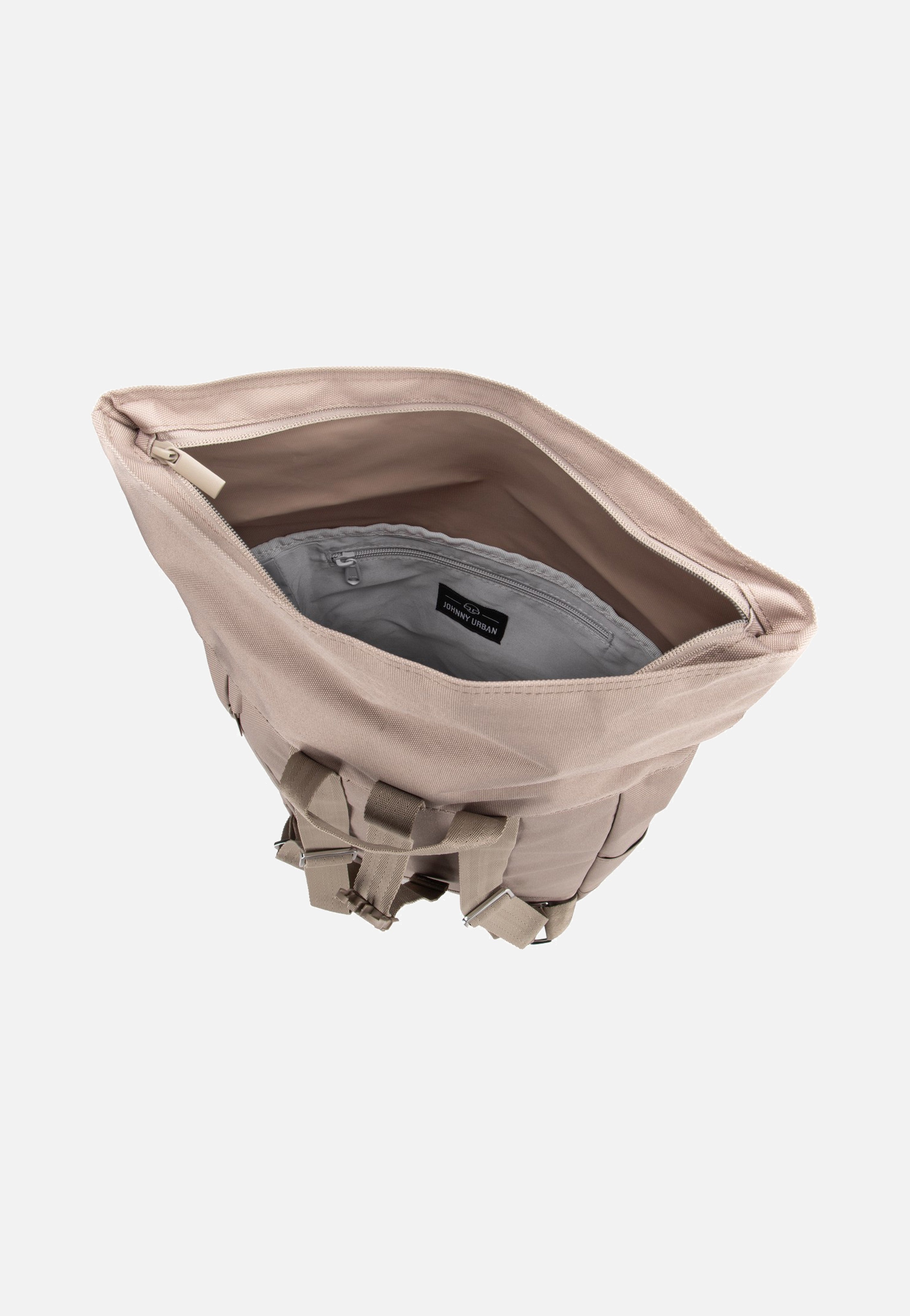 Johnny Urban - Robin Small Desert Grey - Rolltop Backpack | Neutral-Image