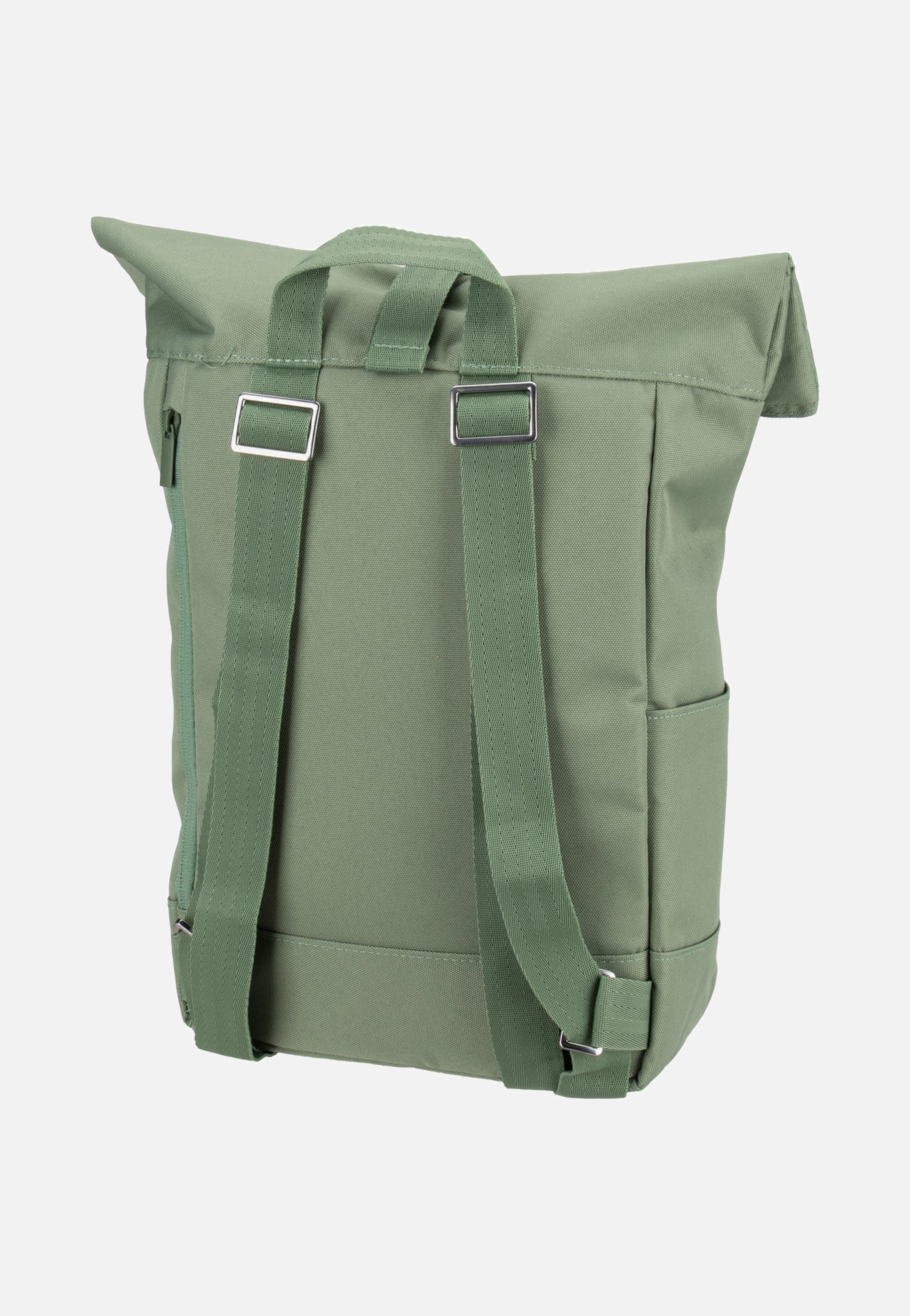 Johnny Urban - Robin Small Sage Green - Rolltop Backpack | Neutral-Image