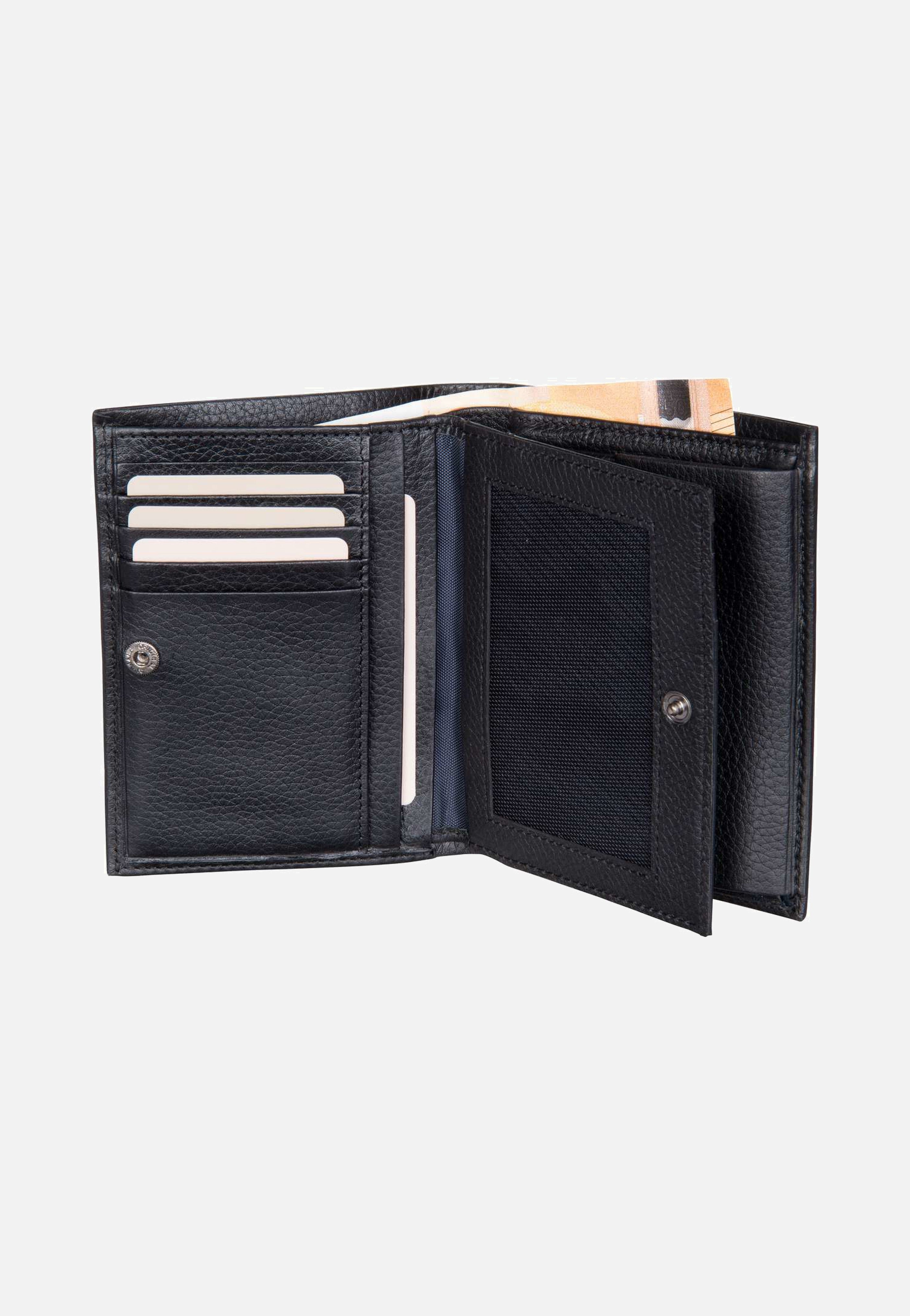 Joop Cardona Ladon BillFold V8 Black Wallet