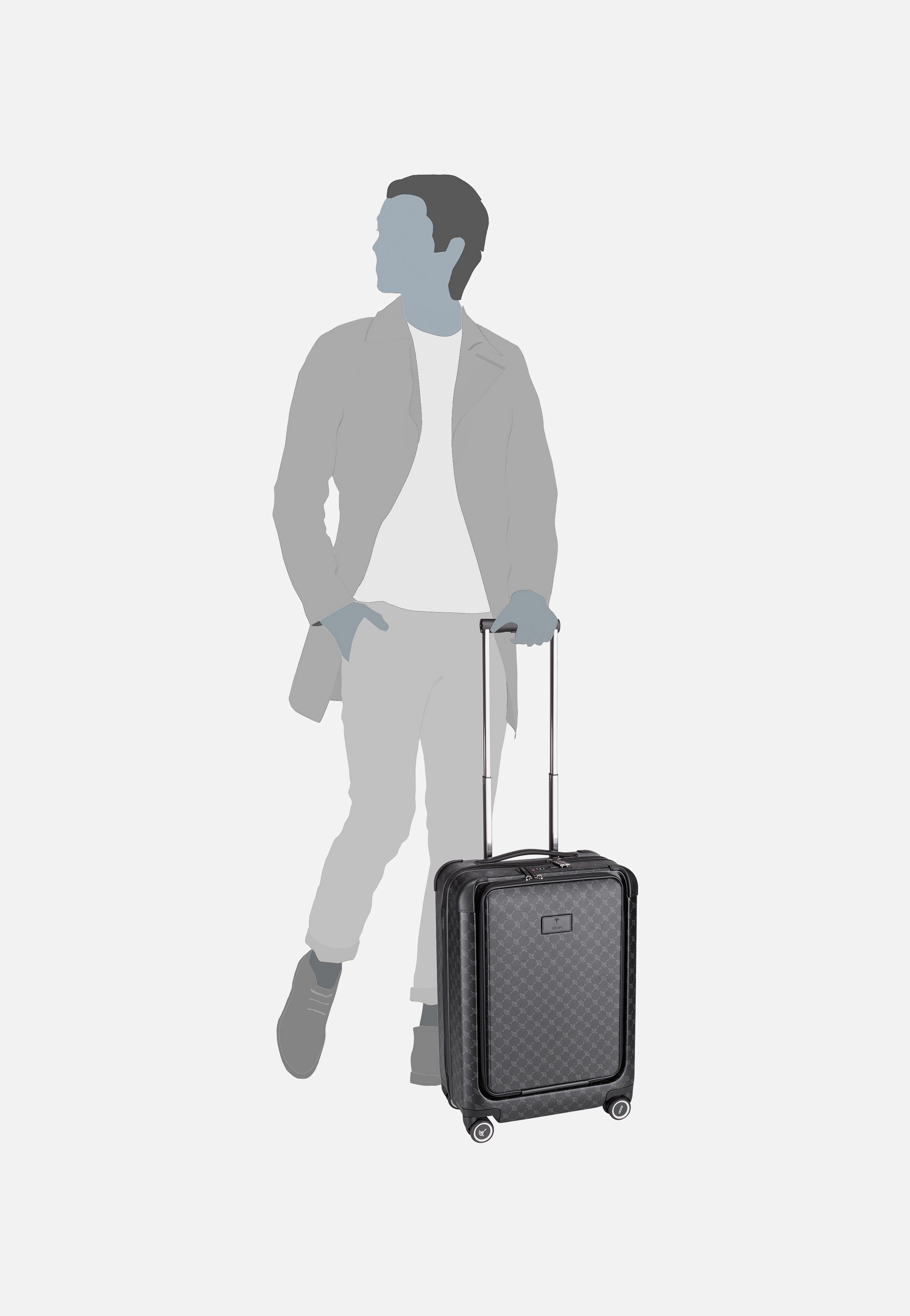 Joop - Cortina Volare C55 Pro Trolleycase SVZ 4W Phantom - Suitcase | Neutral-Image