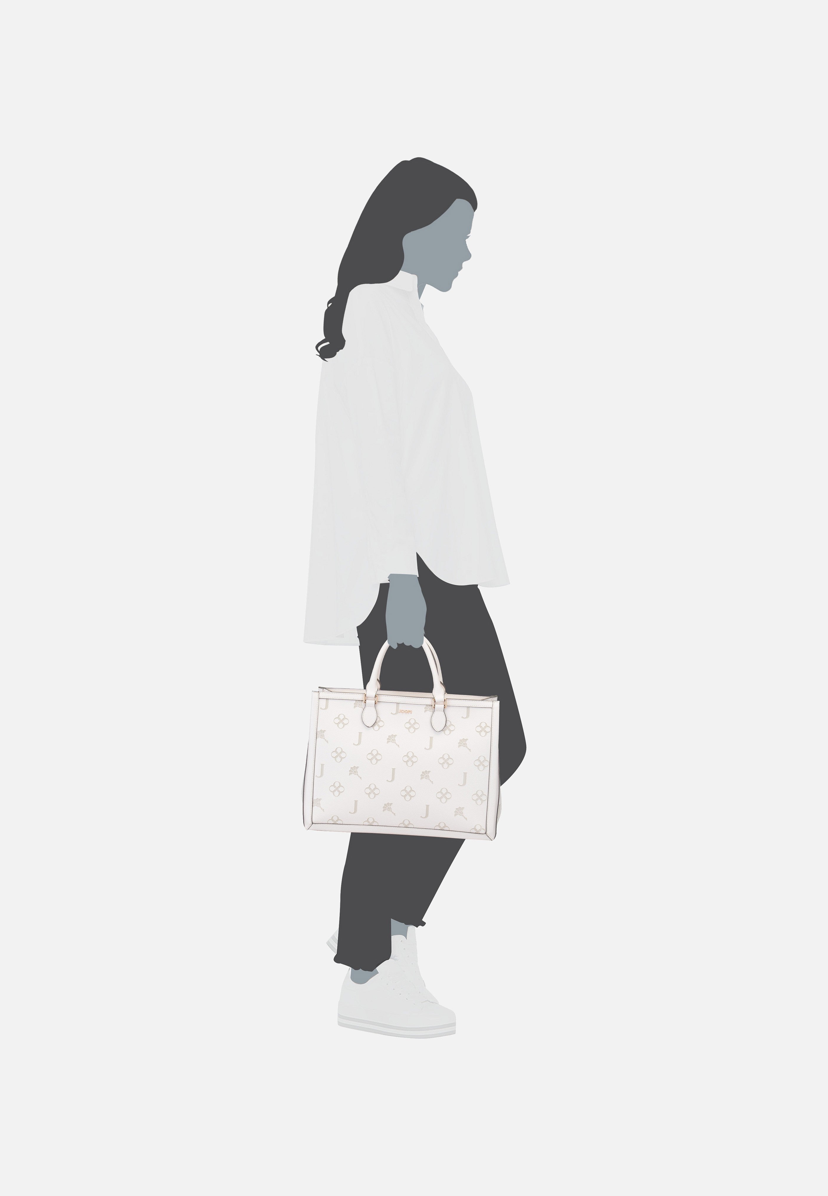 Joop - Decoro Stampare Aurelia LHZ Greige - Tote Bag | Women-Image