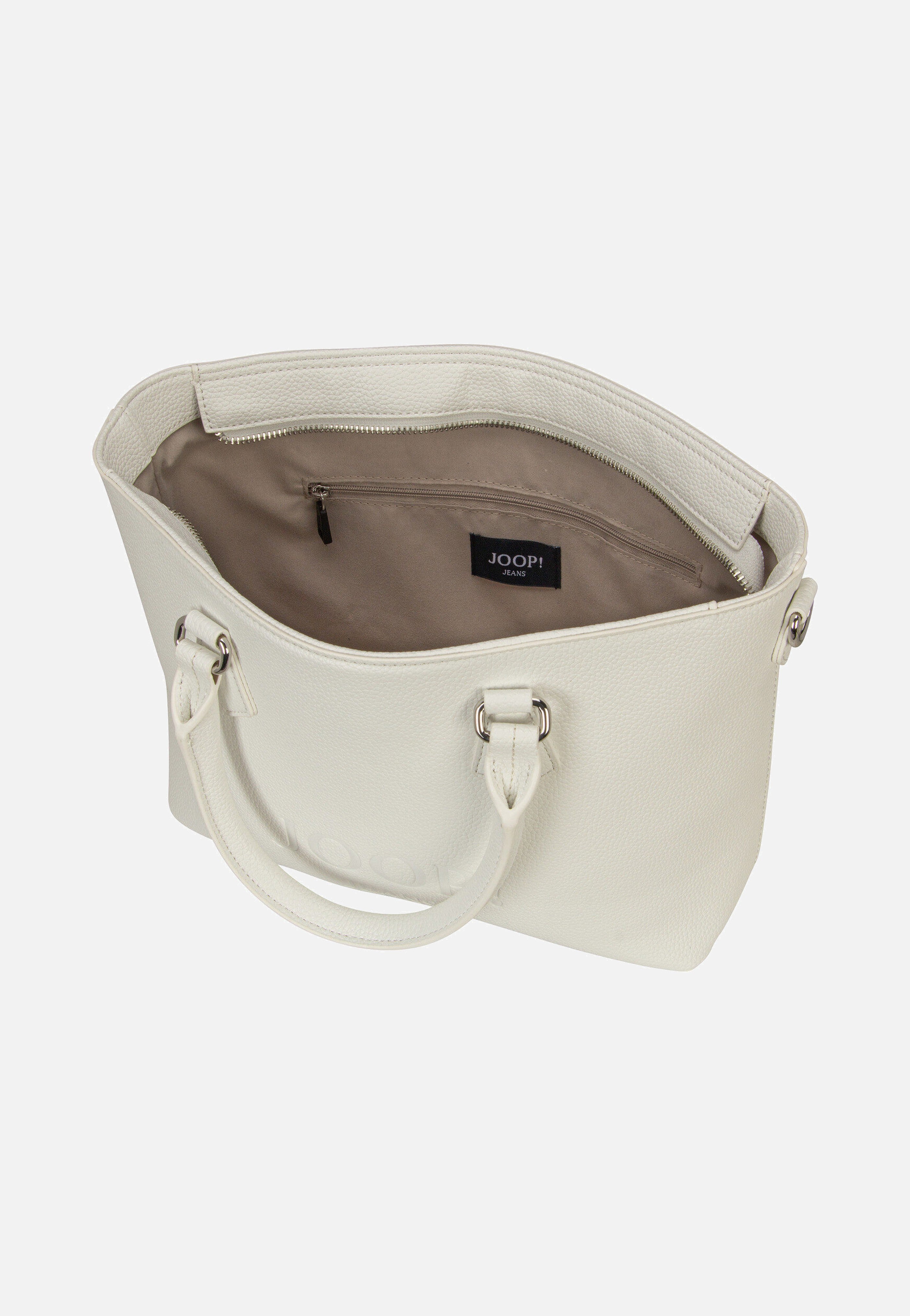 Joop Lettera 1.0 Ketty Handbag SHZ White Tote Bag