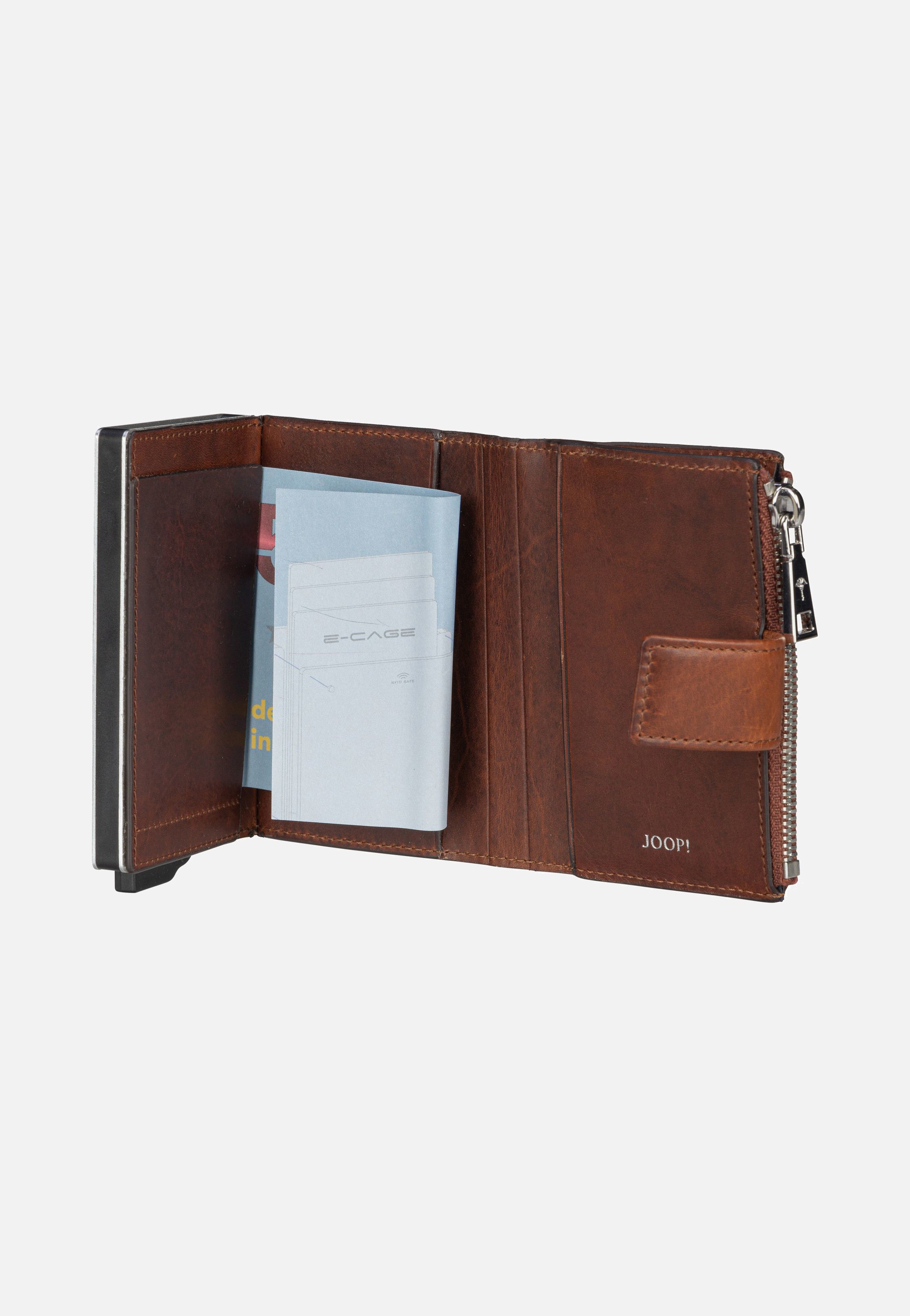 Joop - Loreto C Four E-Cage SV8 Darkbrown - Card Holder | Neutral-Image