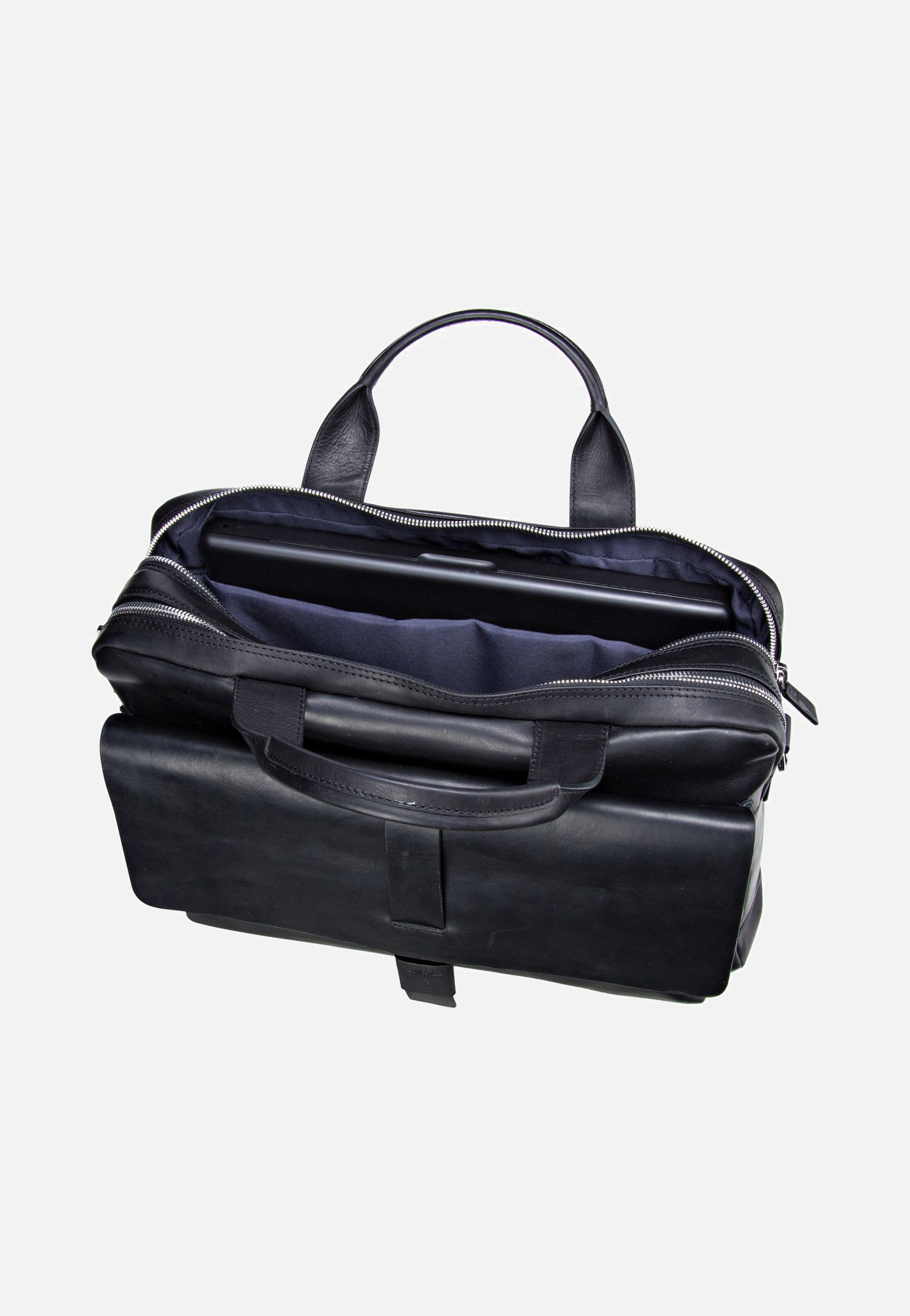 Joop - Loreto Pandion BriefBag MHZ Black - Briefcase | Men-Image