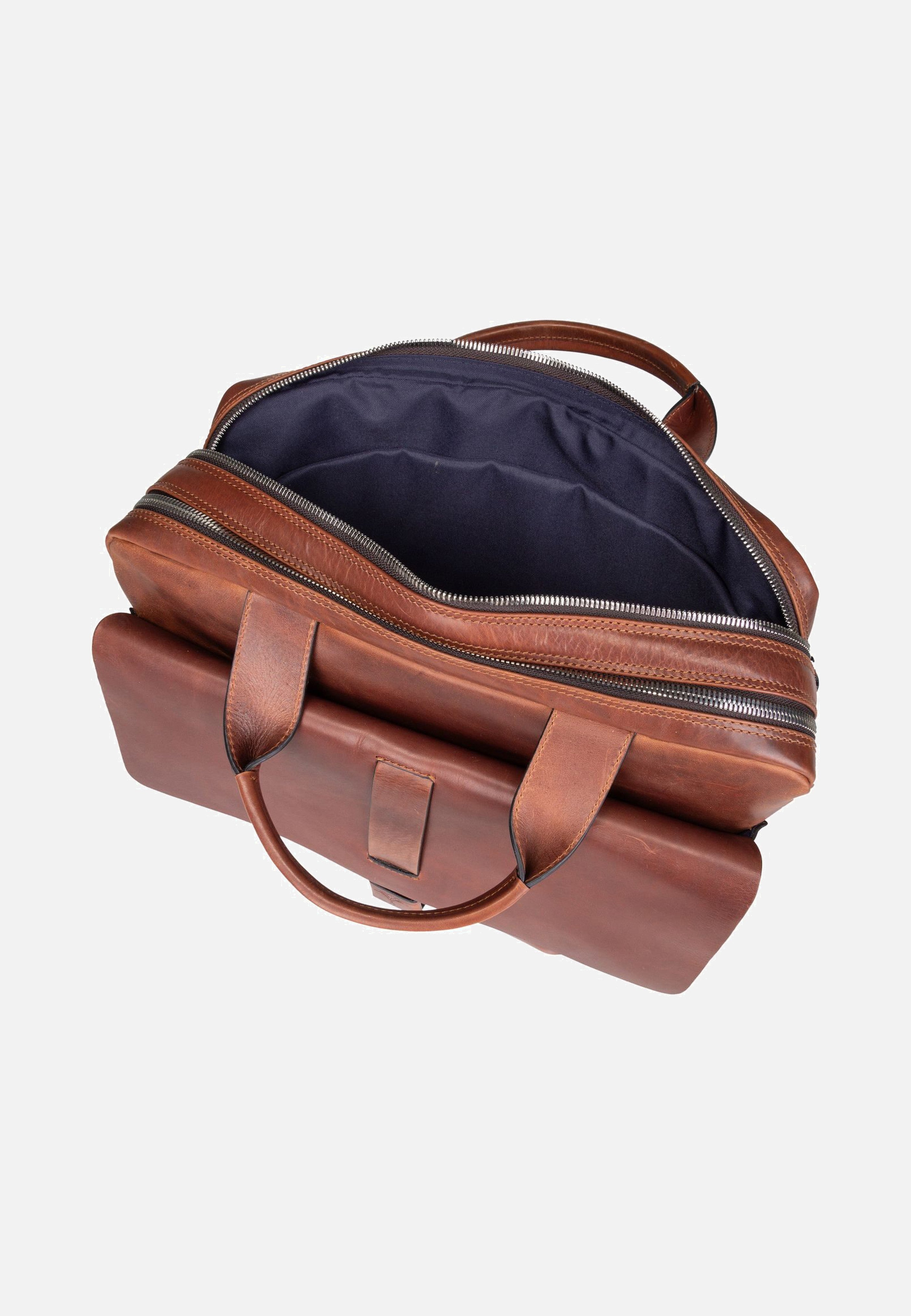 Joop - Loreto Pandion BriefBag MHZ Dark Brown - Briefcase | Men-Image