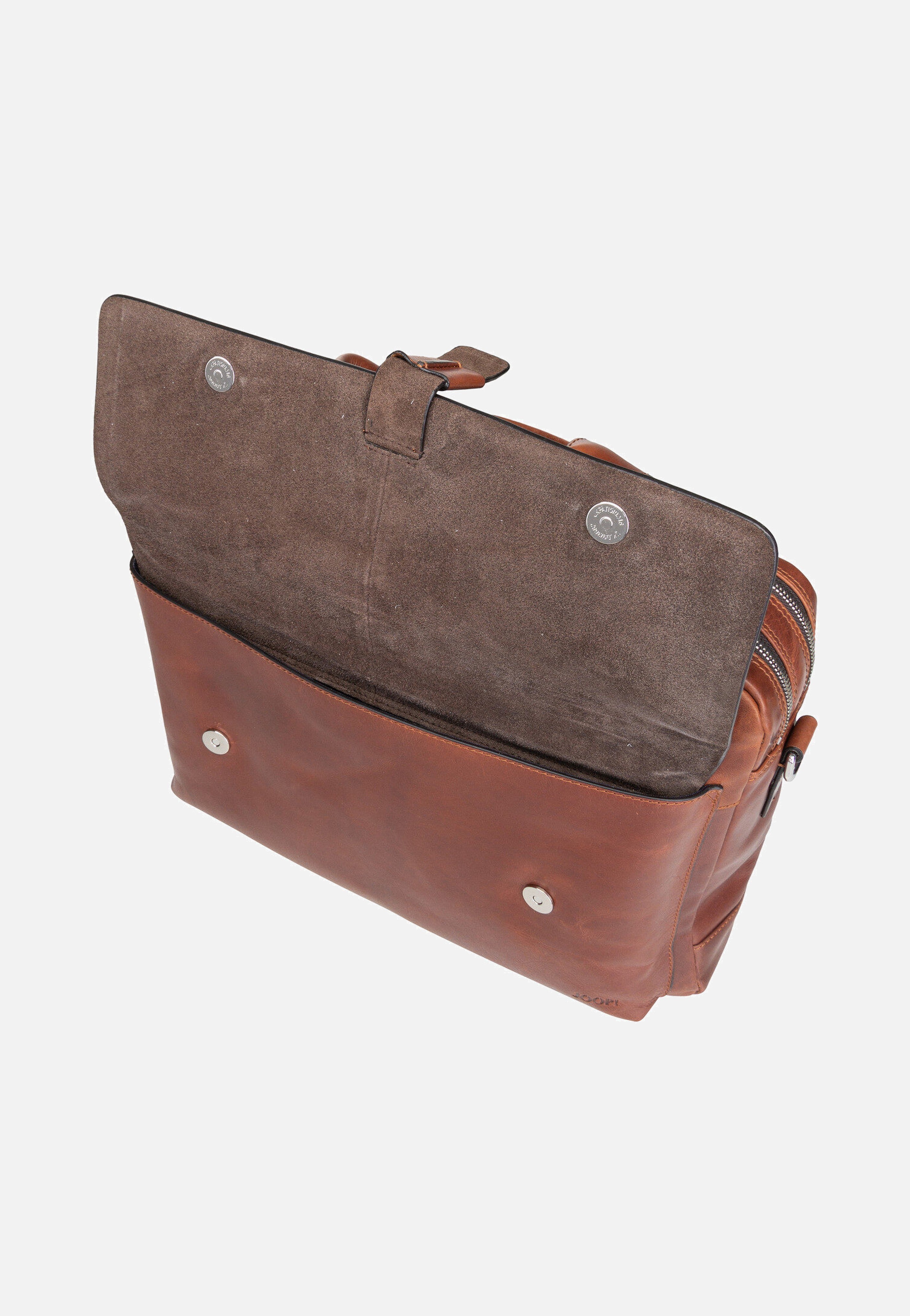 Joop - Loreto Pandion BriefBag MHZ Dark Brown - Briefcase | Men-Image