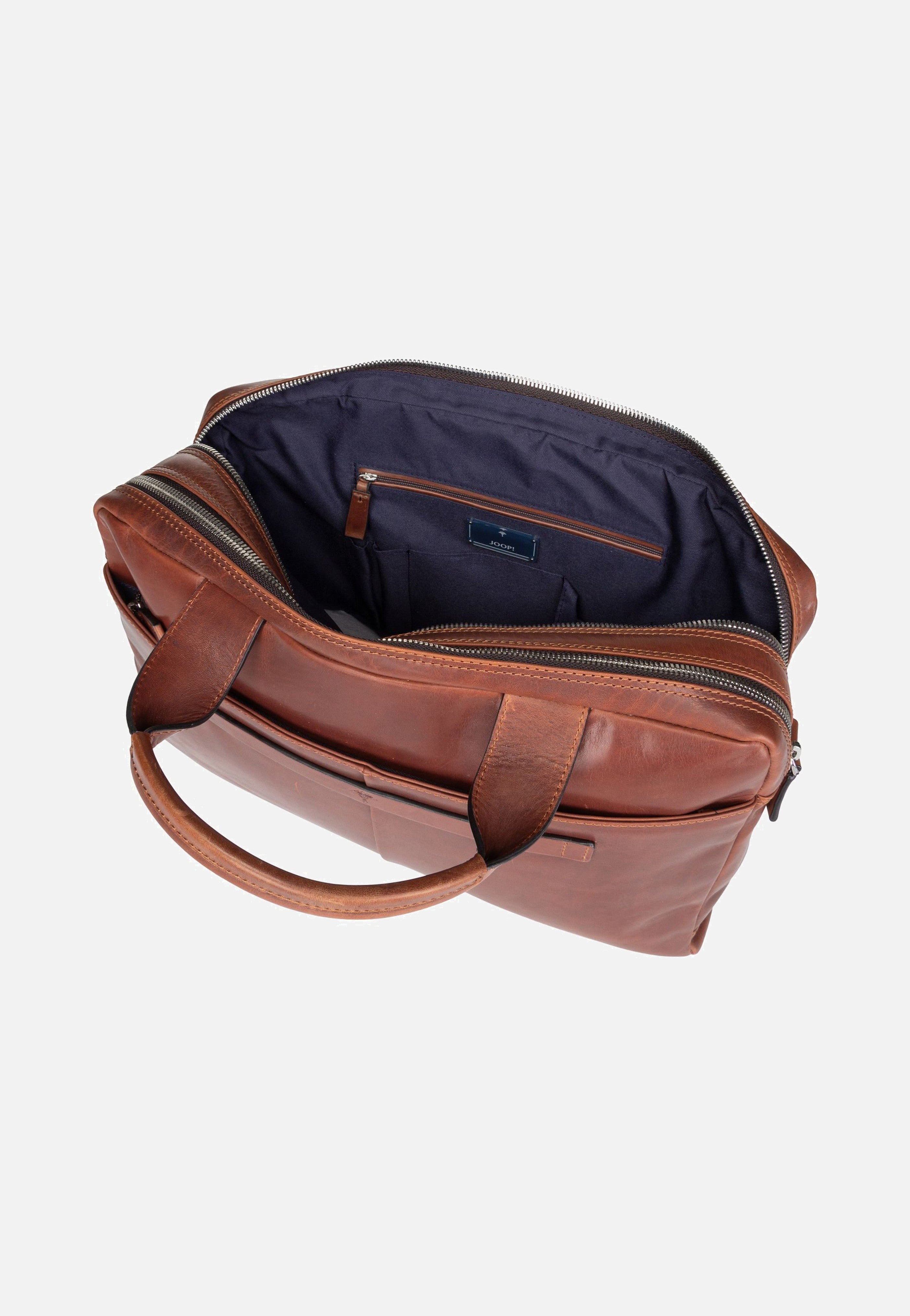 Joop - Loreto Pandion BriefBag MHZ Dark Brown - Briefcase | Men-Image