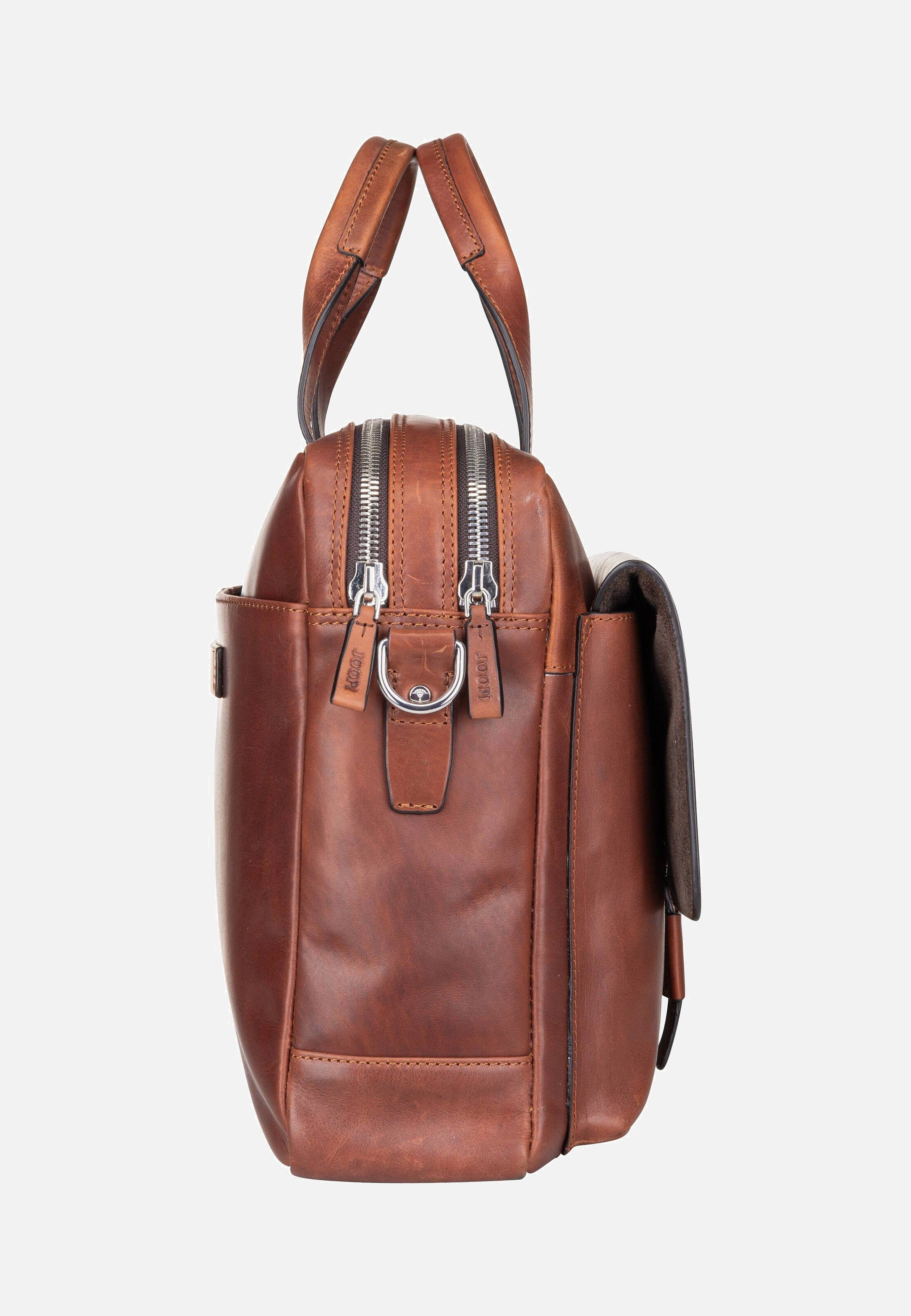 Joop - Loreto Pandion BriefBag MHZ Dark Brown - Briefcase | Men-Image