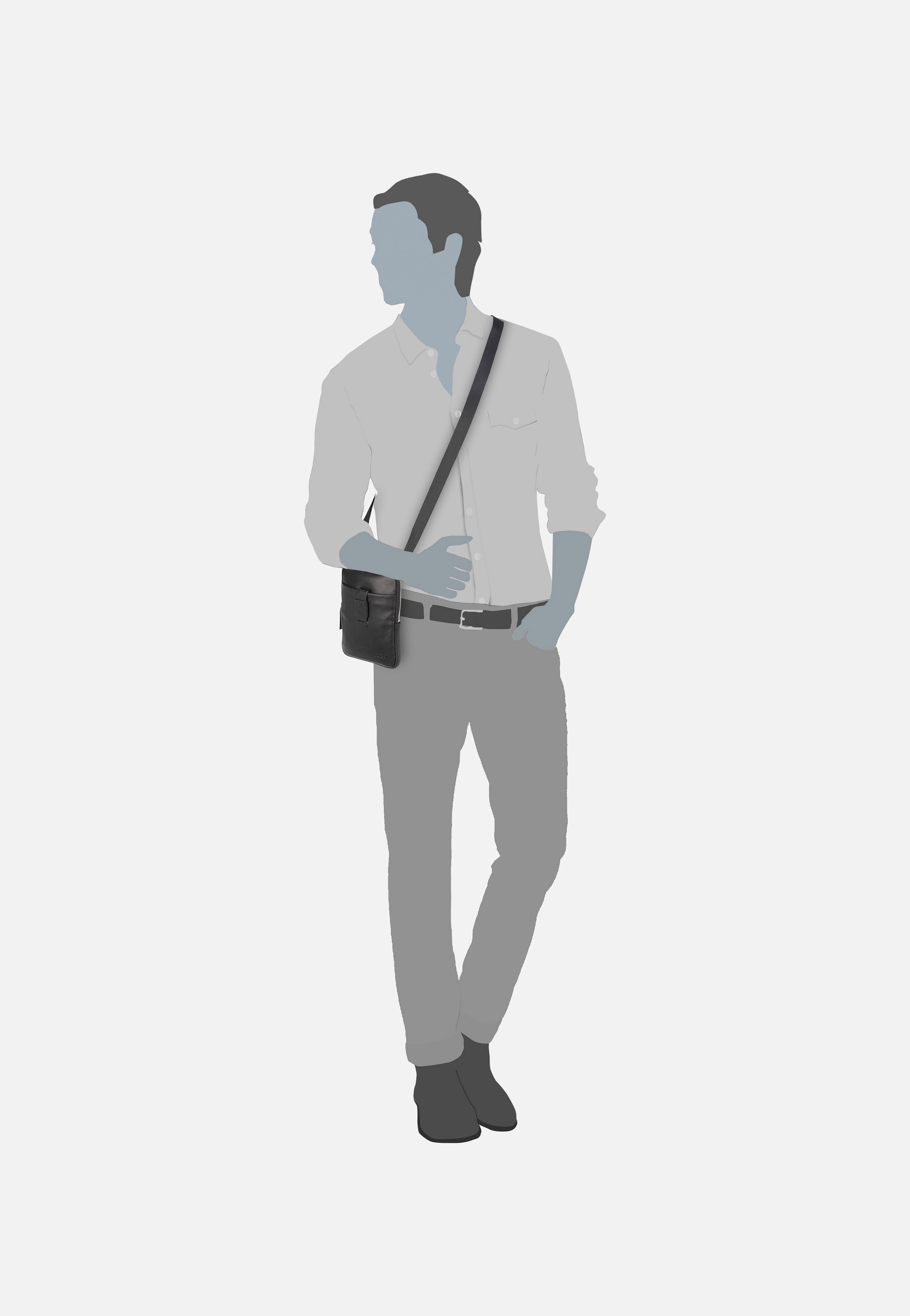 Joop - Loreto Rafael XSVZ Black - Crossbody Bag | Men-Image