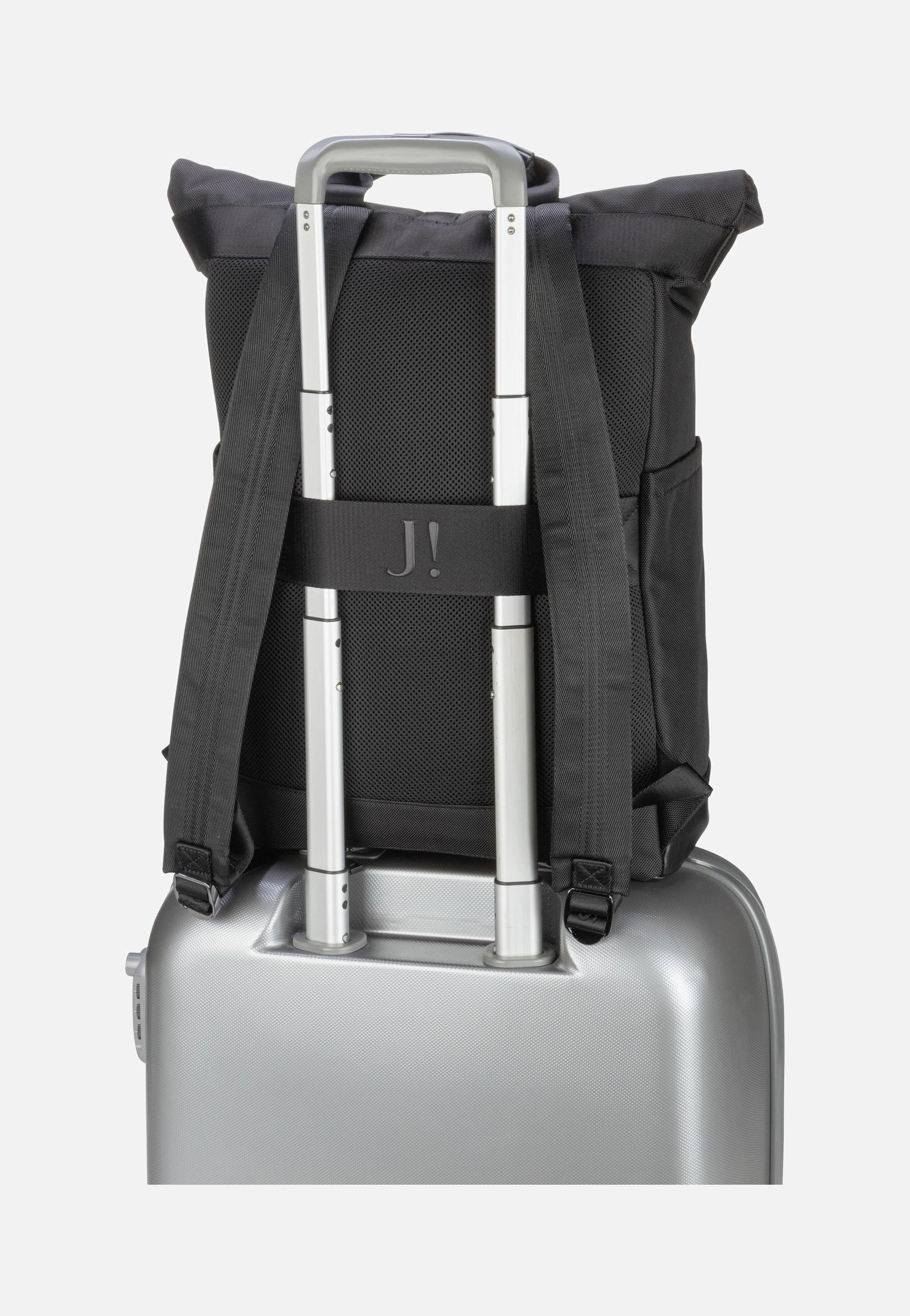 Joop - Modica Jaron LVF Black - Rolltop Backpack | Men-Image