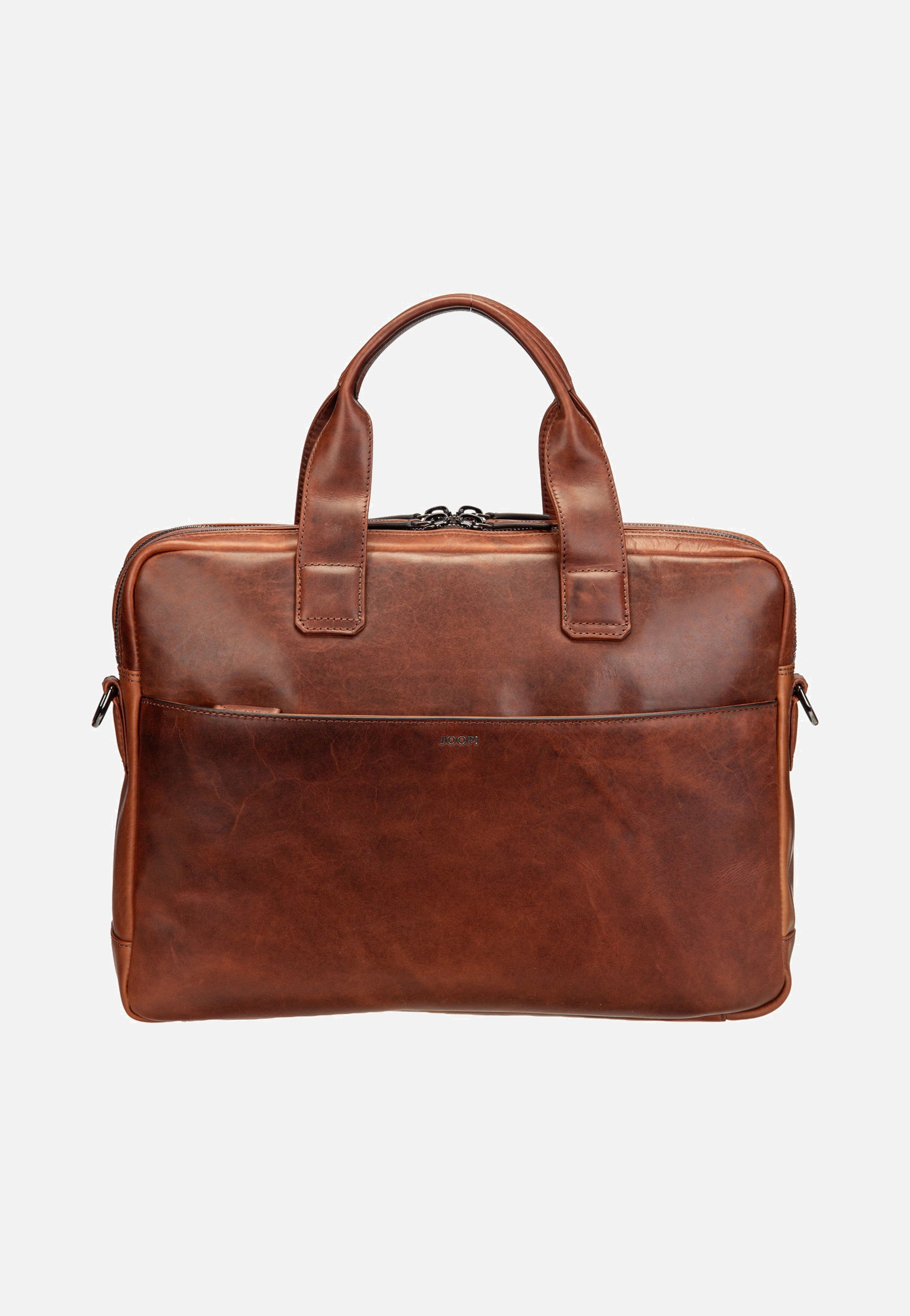 Joop Cerratano Pandion MHZ Cognac Briefcase