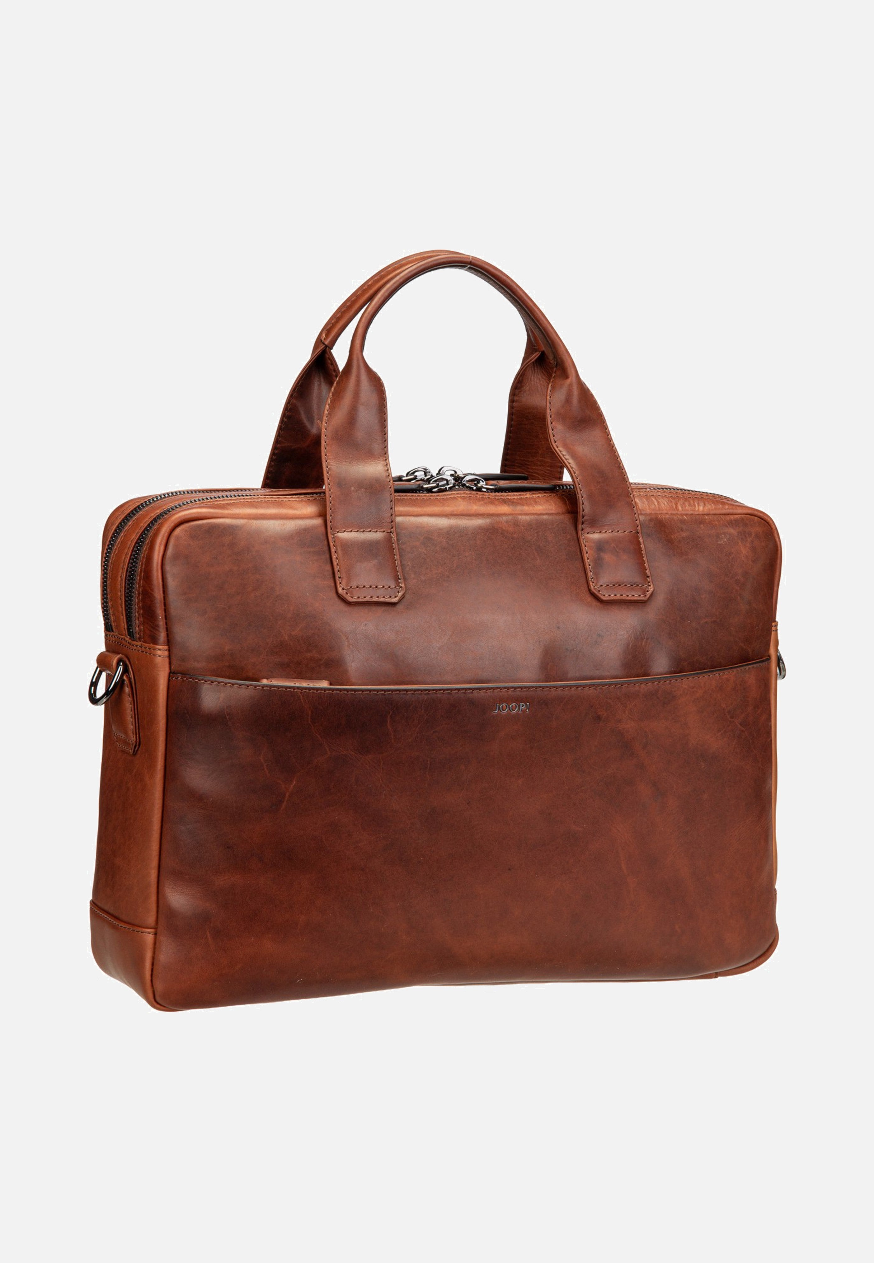 Joop Cerratano Pandion MHZ Cognac Briefcase