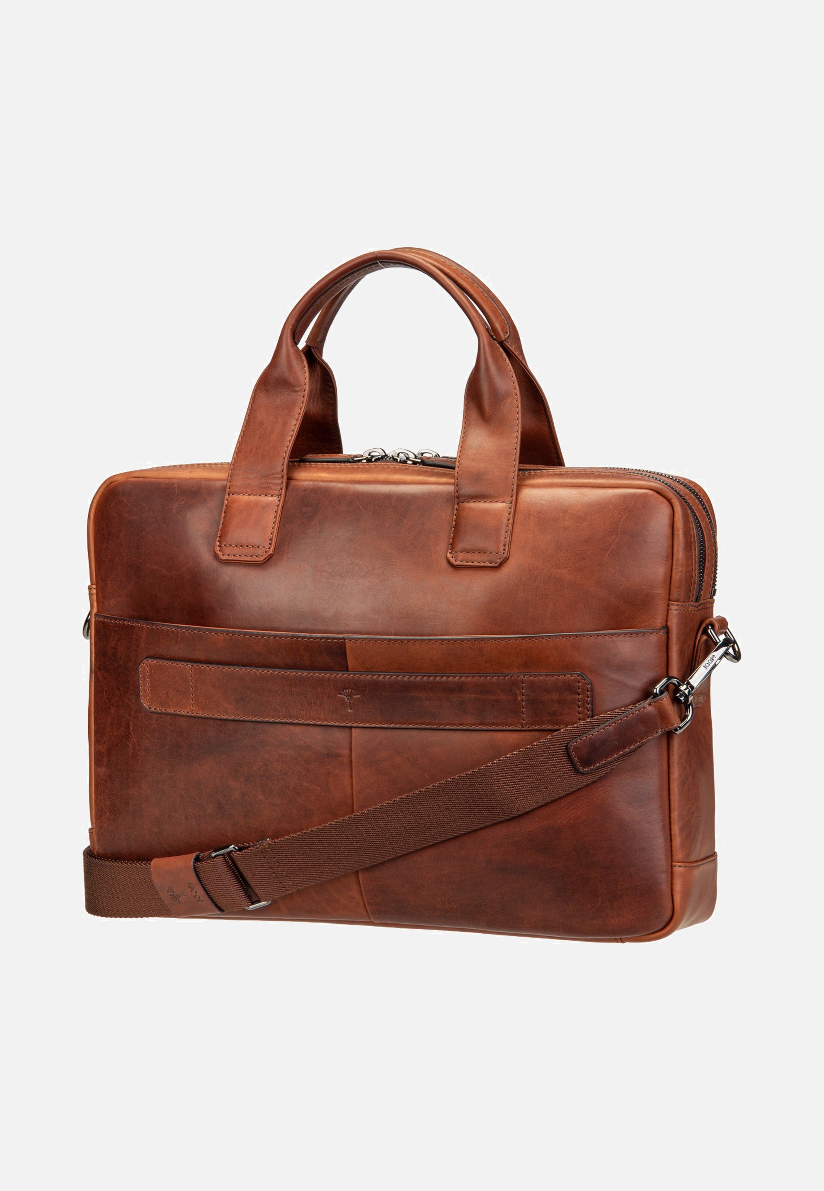 Joop Cerratano Pandion MHZ Cognac Briefcase