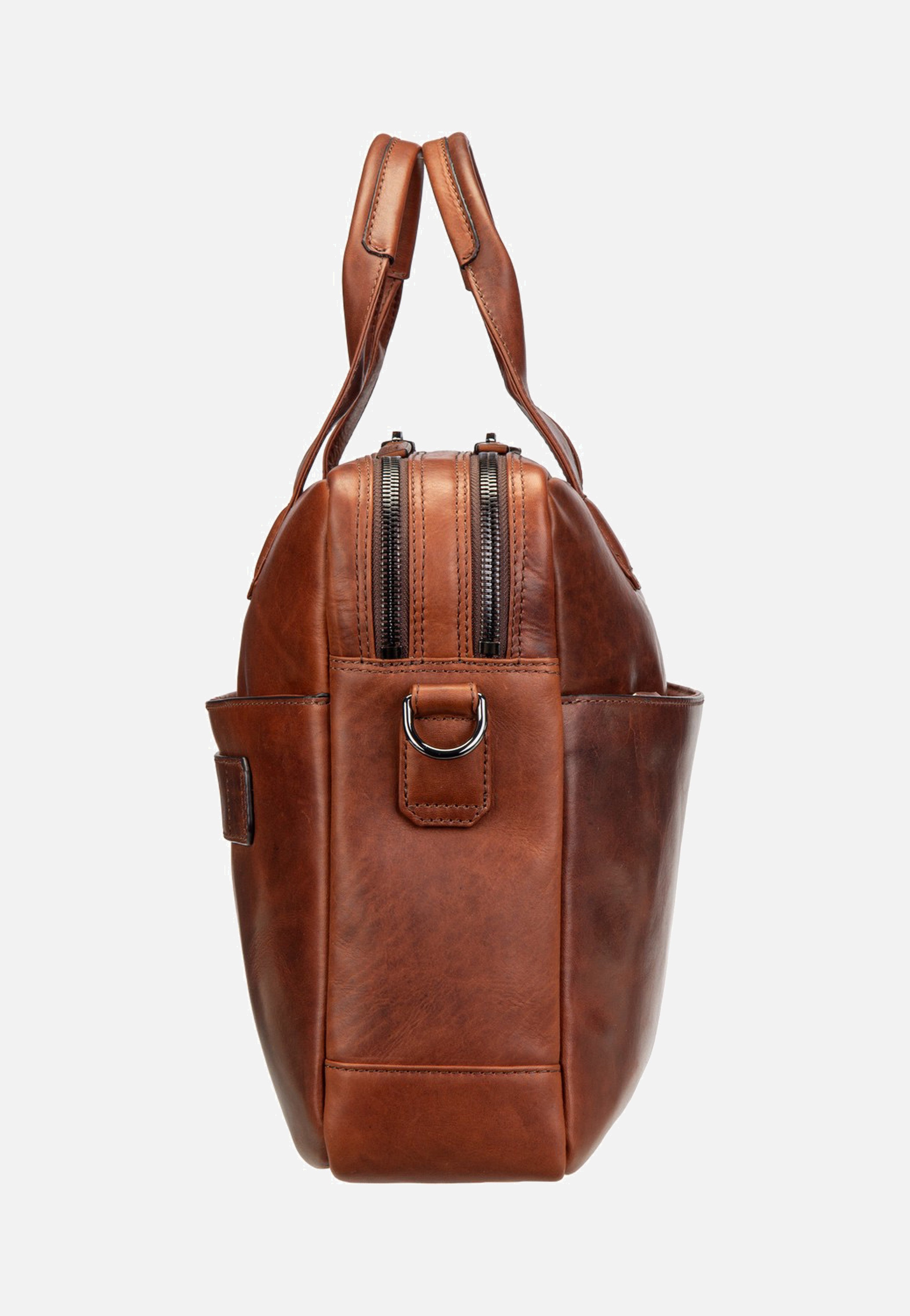 Joop Cerratano Pandion MHZ Cognac Briefcase