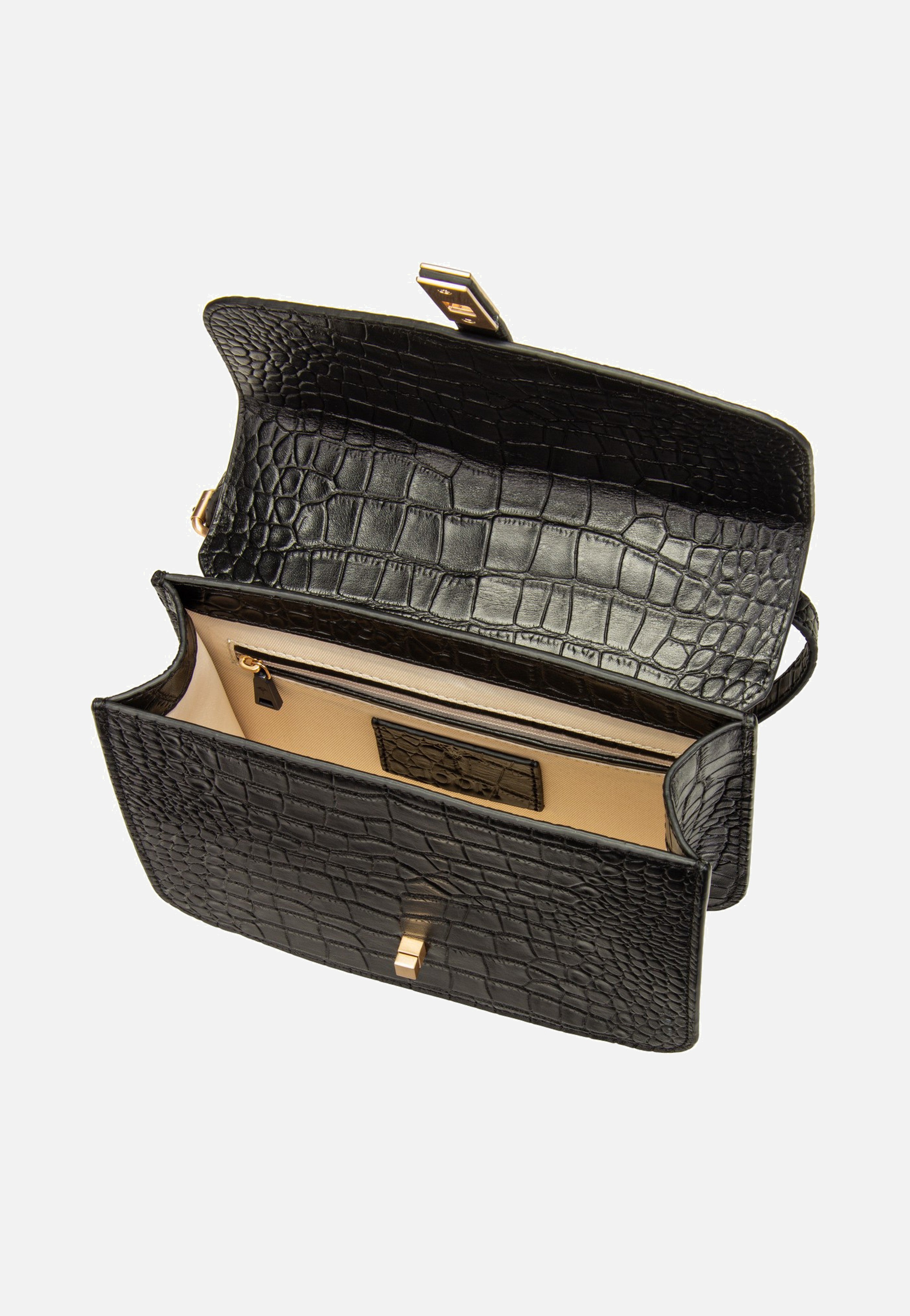 Joop Coccodrillo Tory Shoulderbag S Black Crossbody Bag