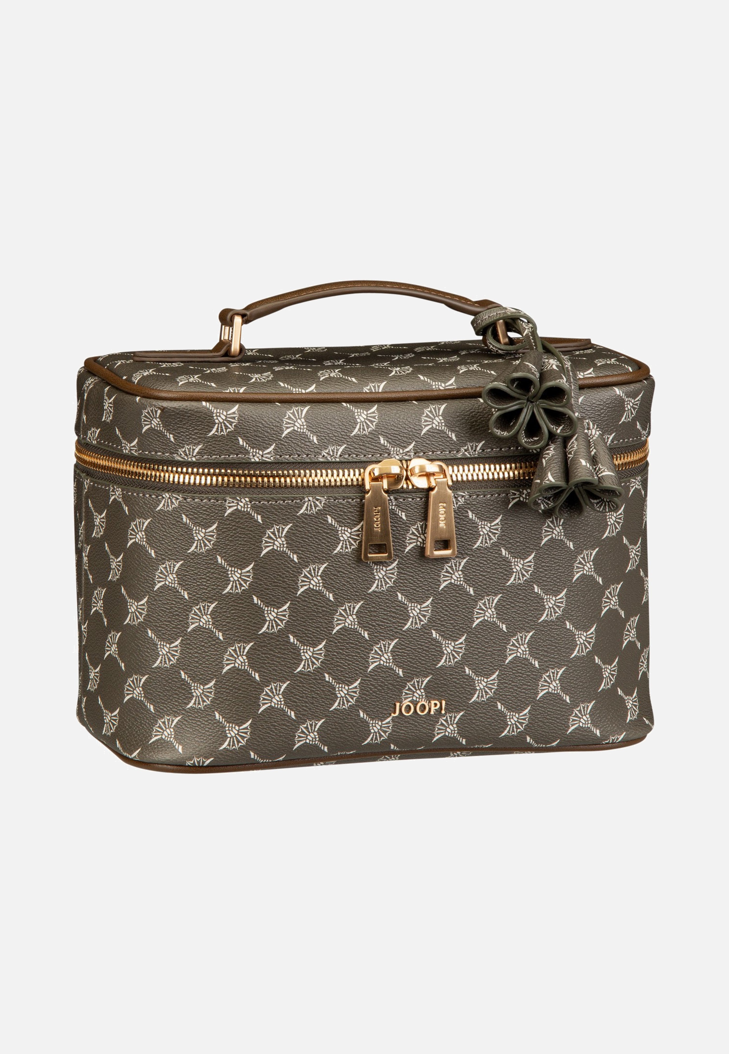 Joop - Cortina 1.0 Flora Washbag MHZ Burnt Olive - Toiletry Bag | Women-Image