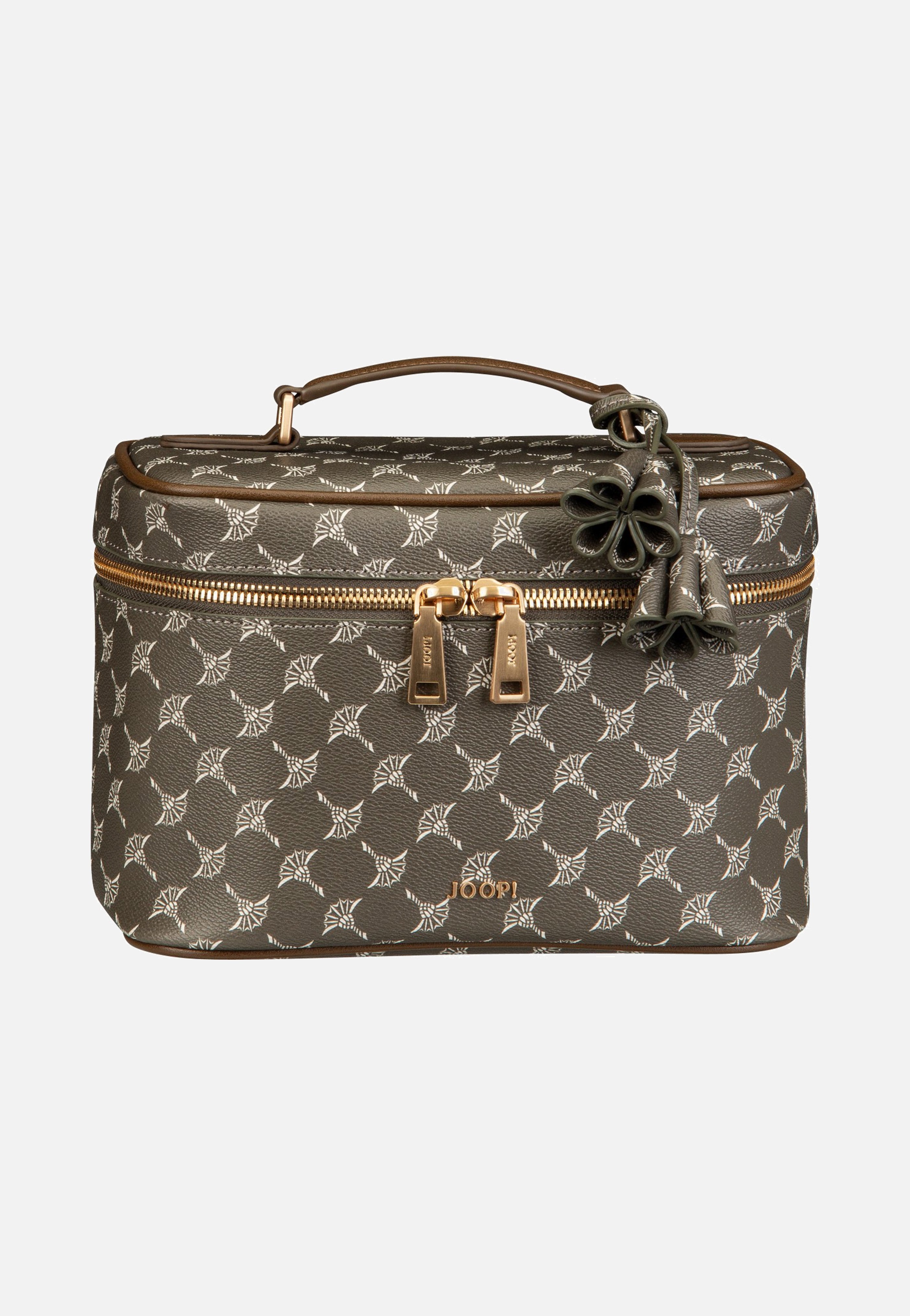 Joop - Cortina 1.0 Flora Washbag MHZ Burnt Olive - Toiletry Bag | Women-Image