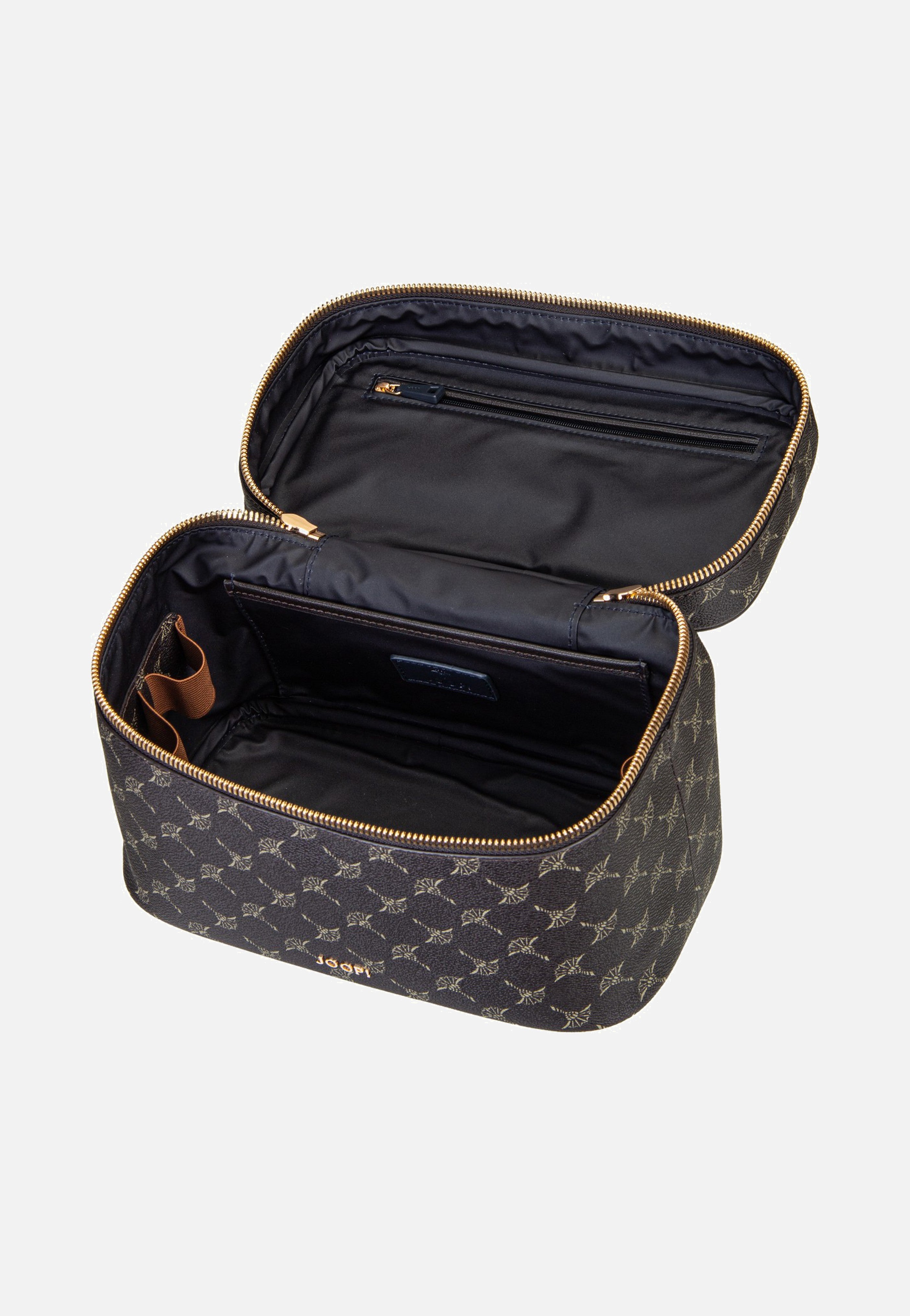 Joop Cortina 1.0 Flora MHZ Seal Brown Toiletry Bag