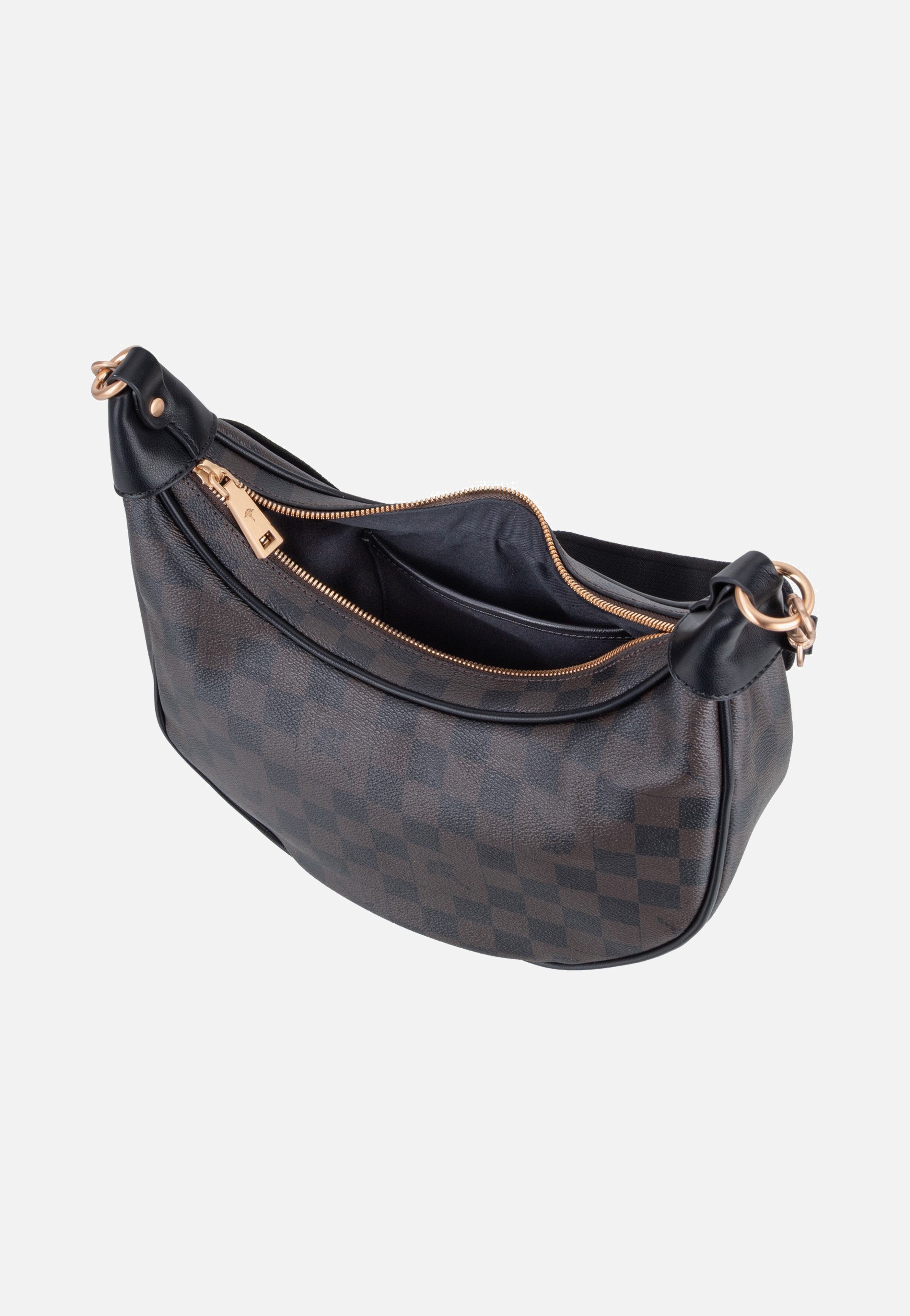 Joop Cortina Piazza Jennifer MVZ Seal Brown Shoulder Bag