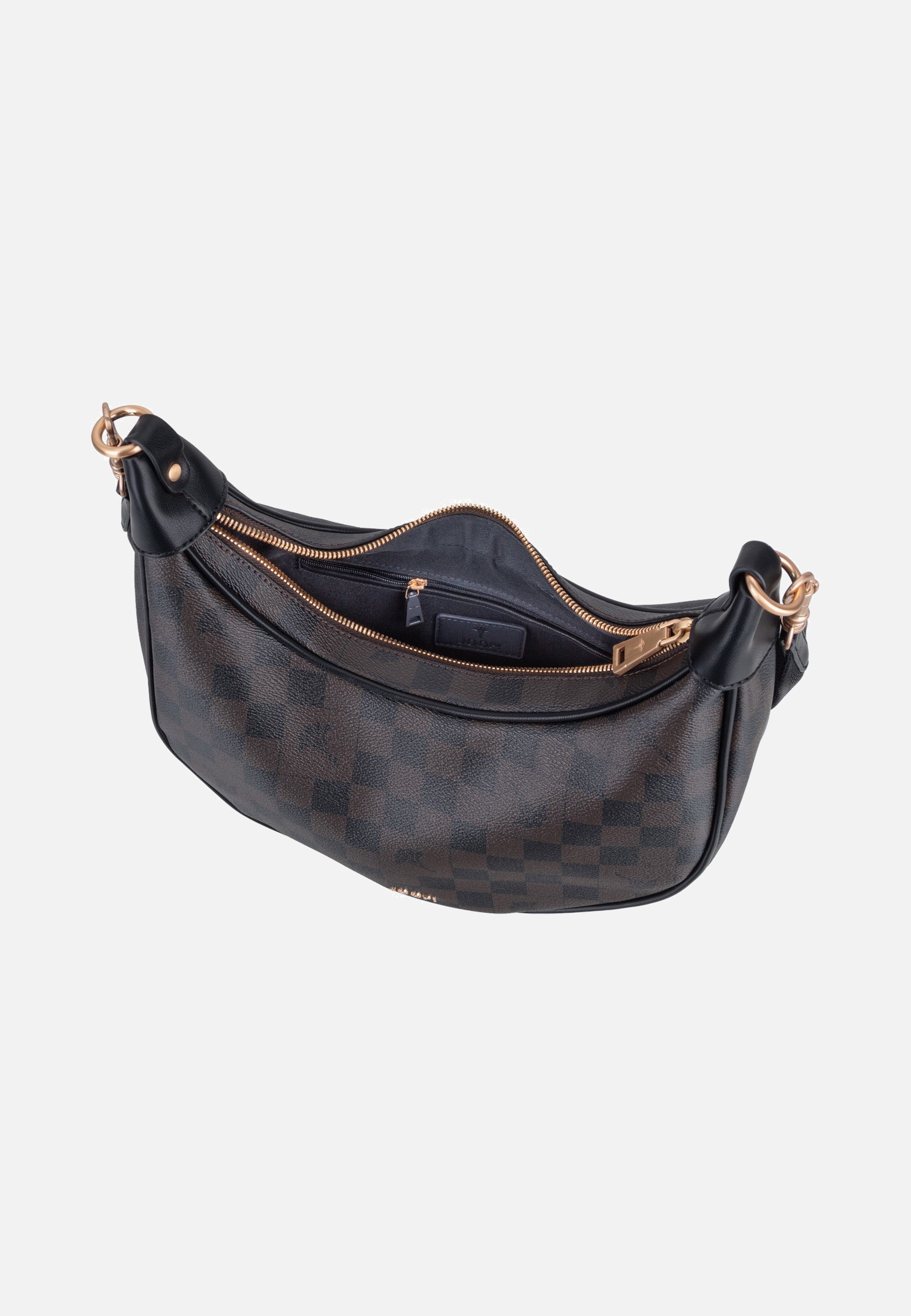 Joop Cortina Piazza Jennifer MVZ Seal Brown Shoulder Bag