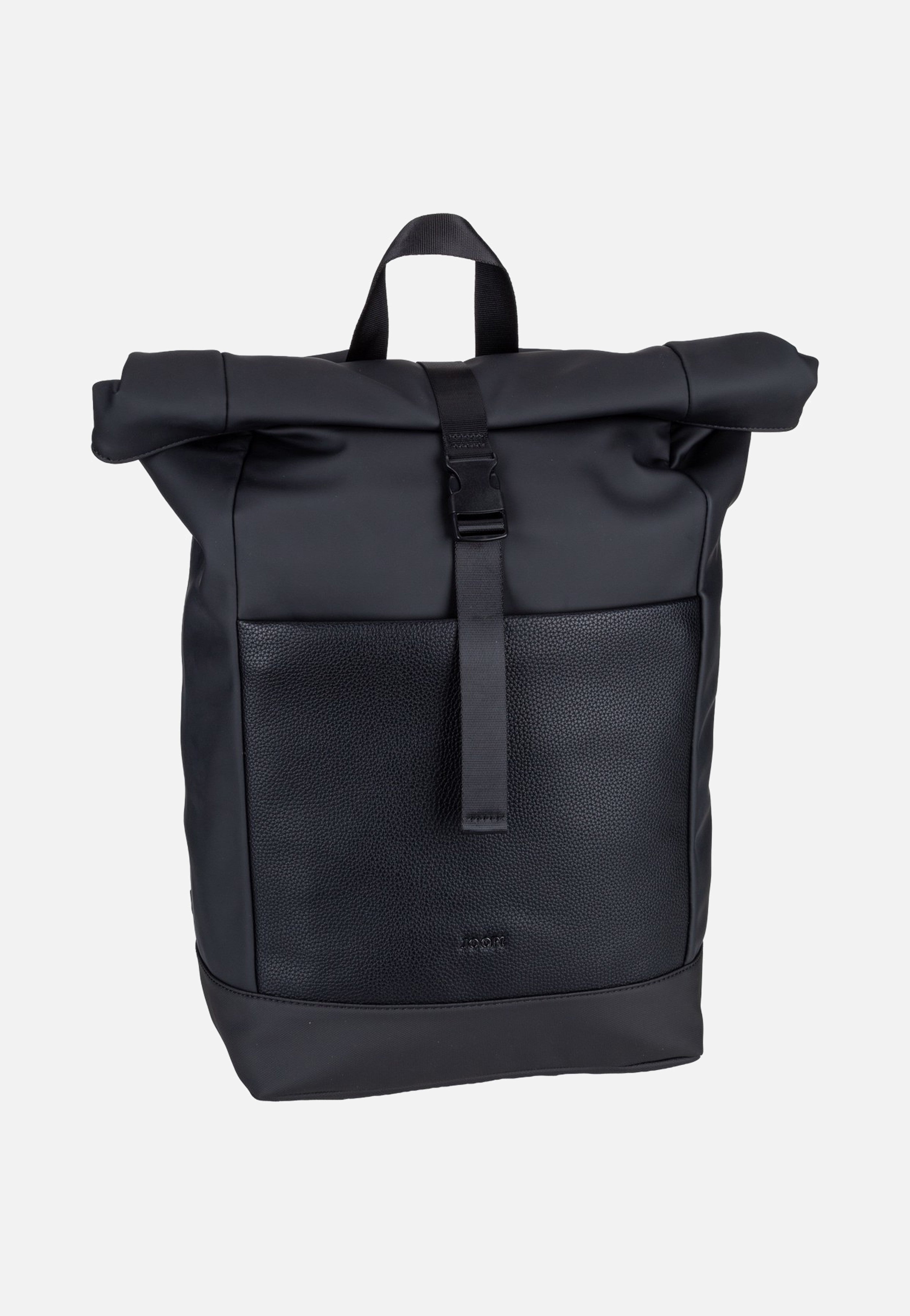 Joop Lanciano Otis LVF Black Rolltop Backpack
