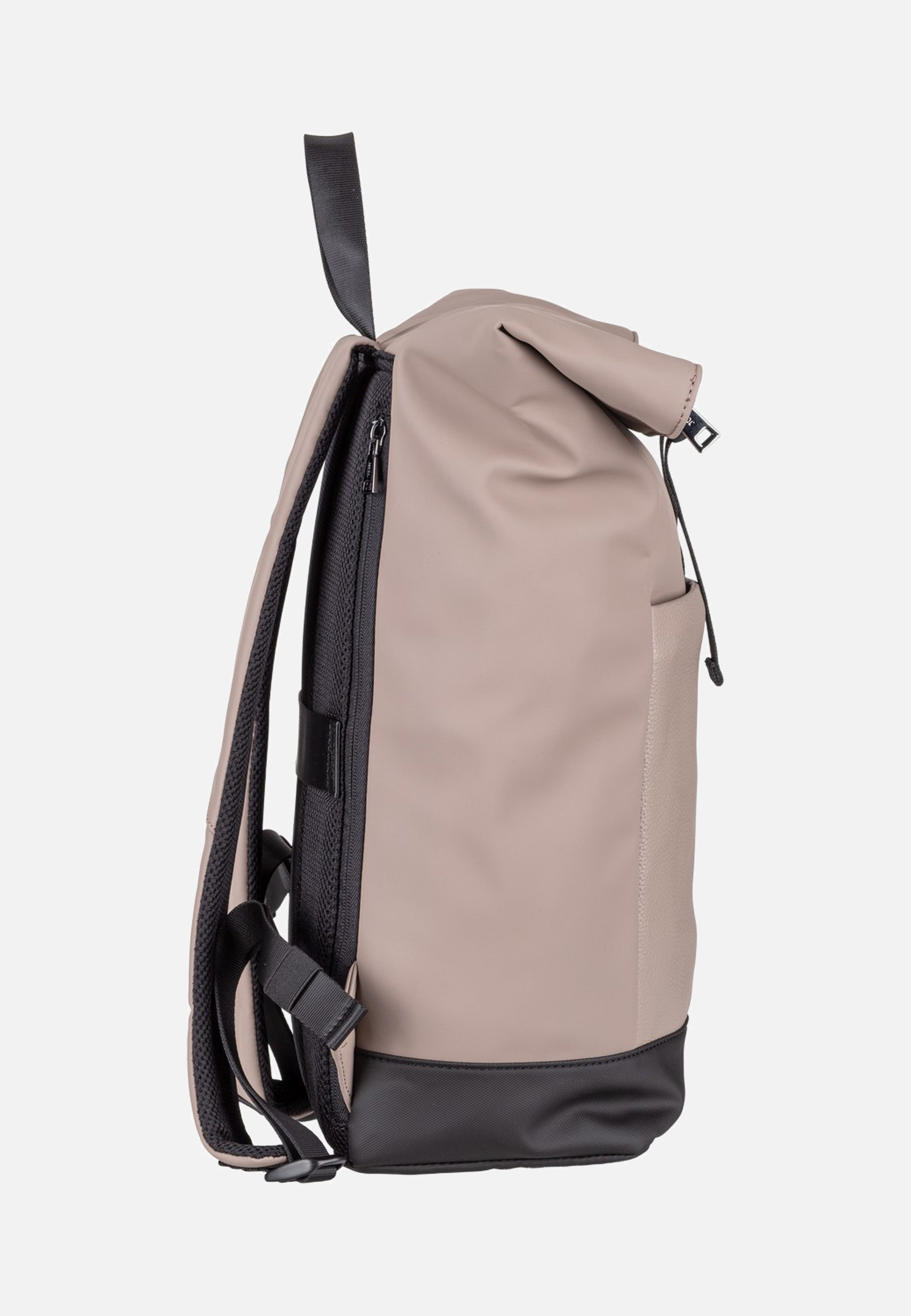 Joop Lanciano Otis LVF Taupe Rolltop Backpack