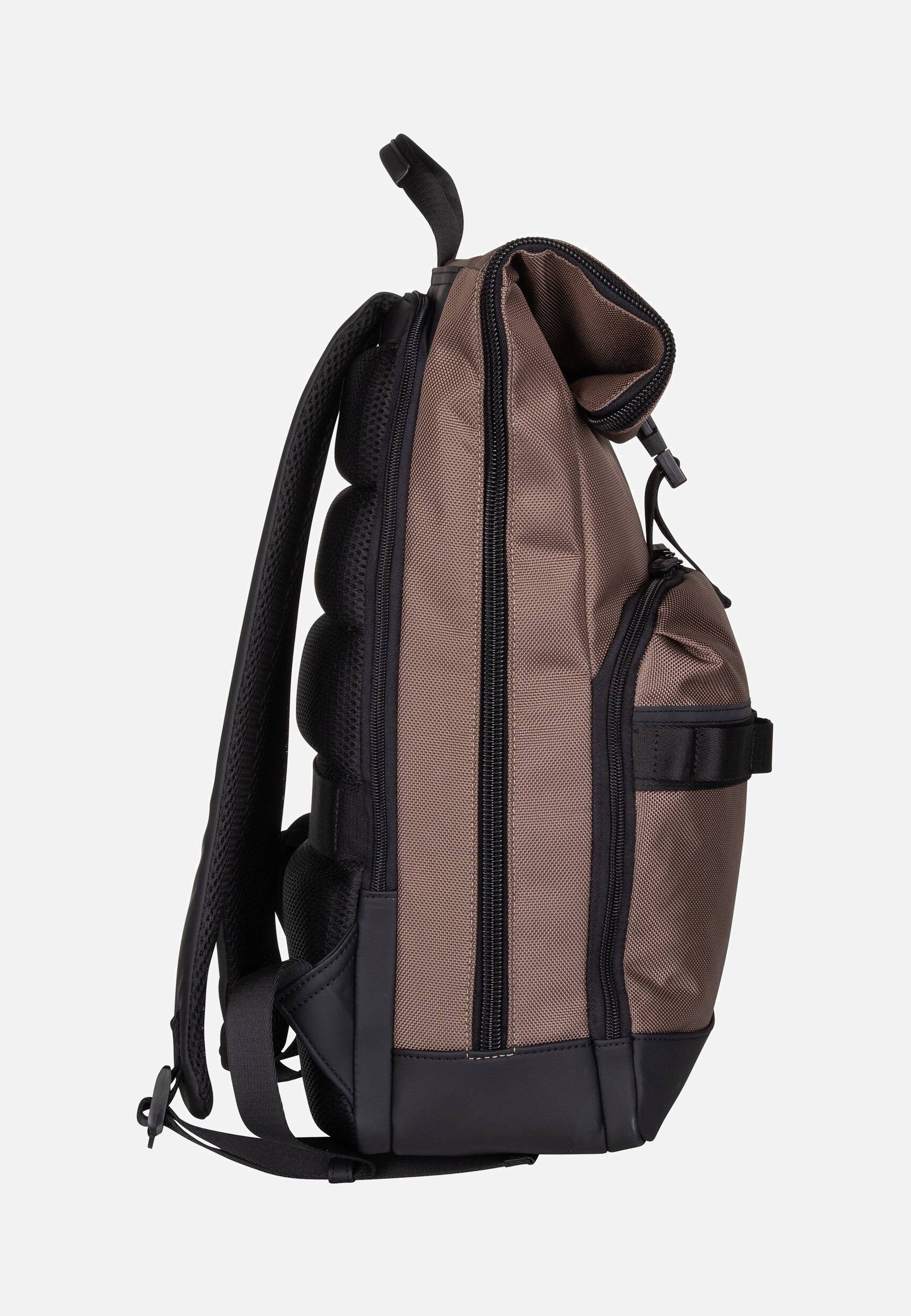 Jost - Balling Kurier 4015 Taupe - Rolltop Backpack | Neutral-Image