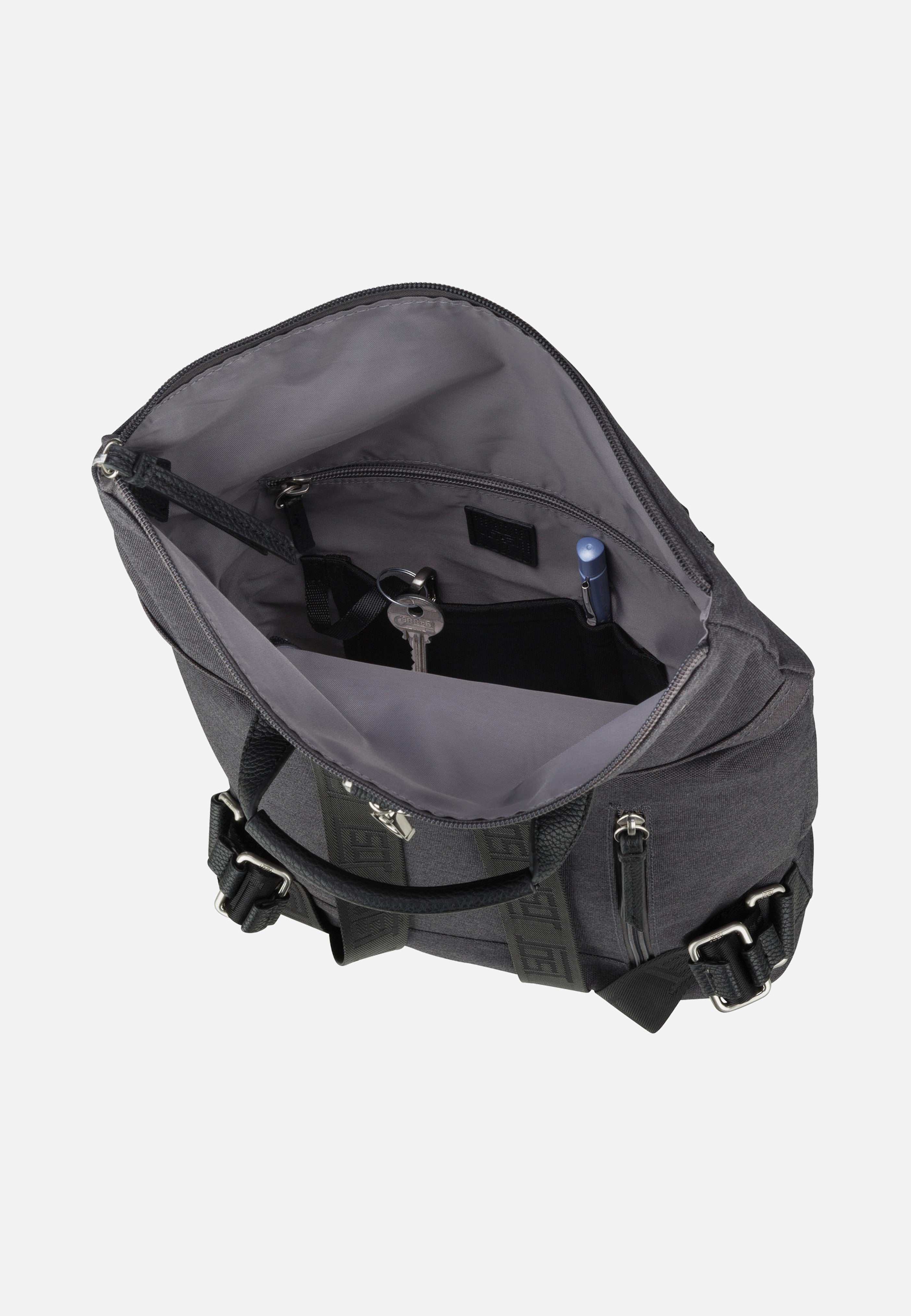 Jost - Bergen 1144 Roll Up S Dark Grey - Rolltop Backpack | Neutral-Image