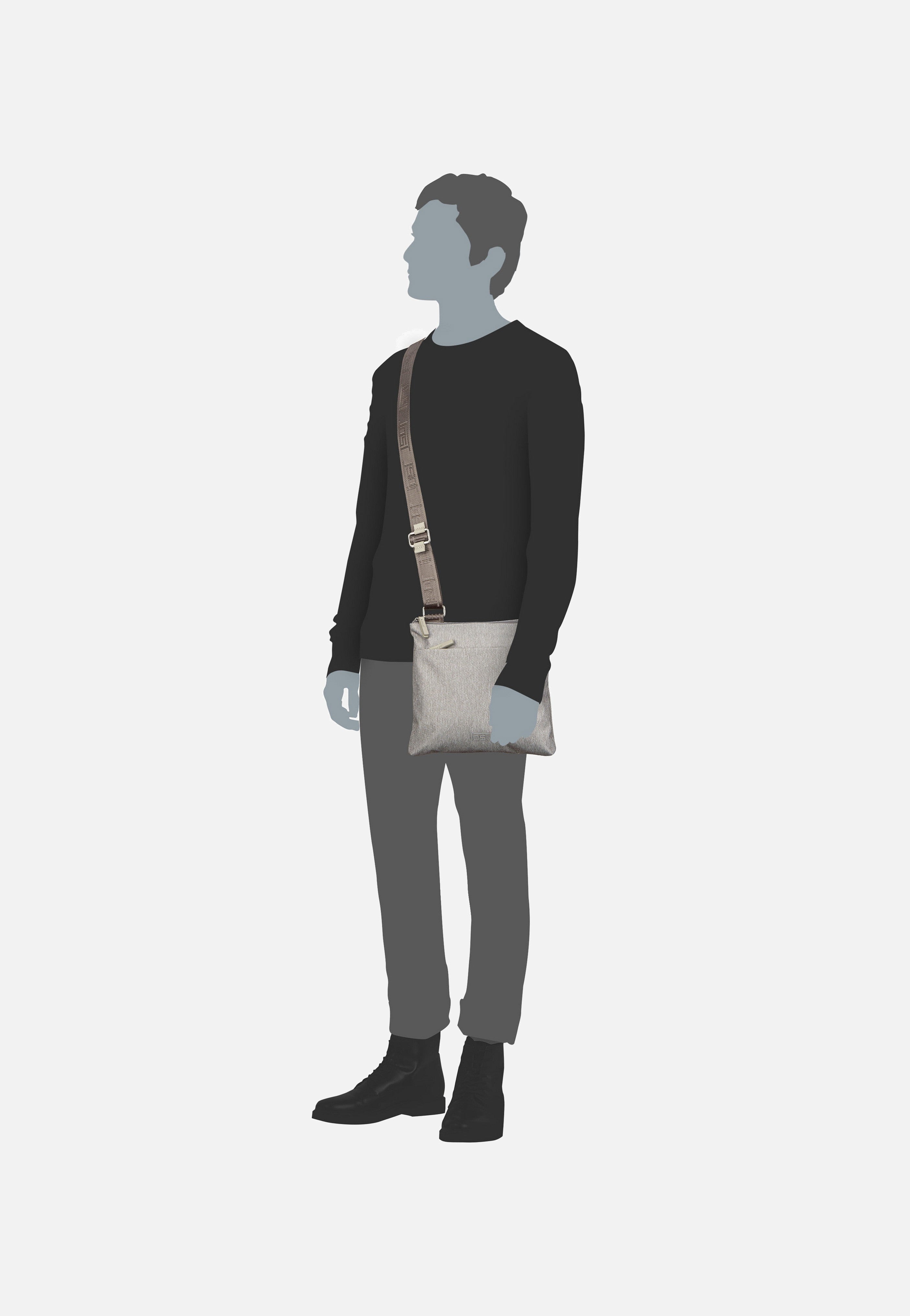 Jost - Bergen 1600 Hellgrau - Crossbody Bag | Neutral-Image