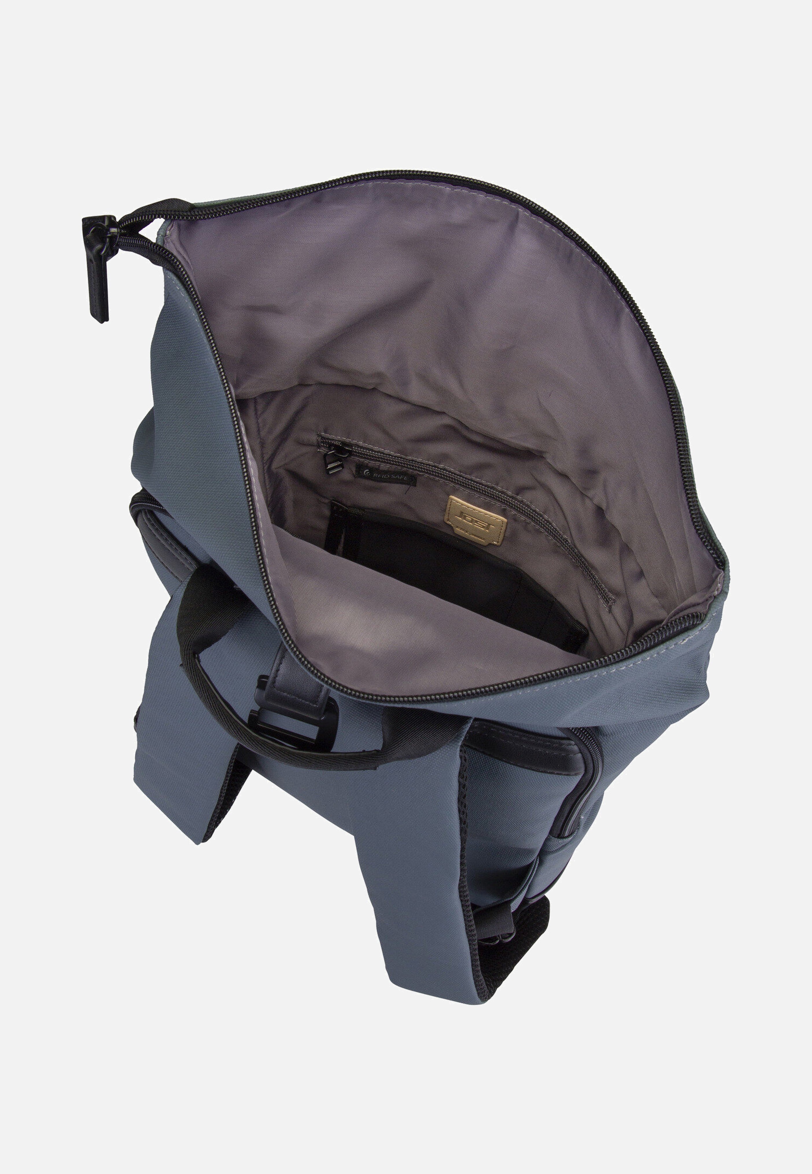 Jost - Borgholm Courier S 5310 Blaugrau - Rolltop Backpack | Women-Image
