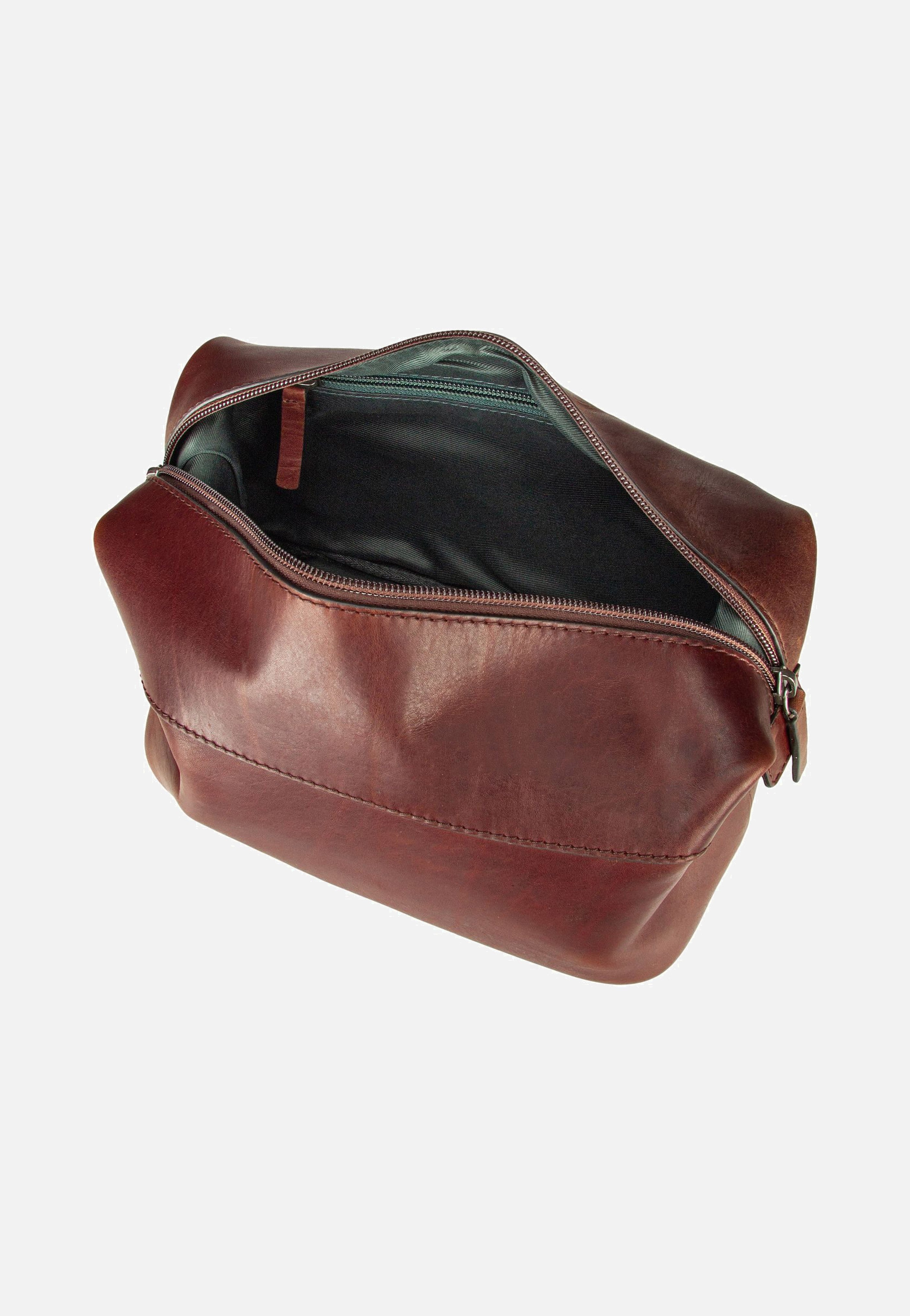 Jost Lund Travel 6747 Braun Toiletry Bag