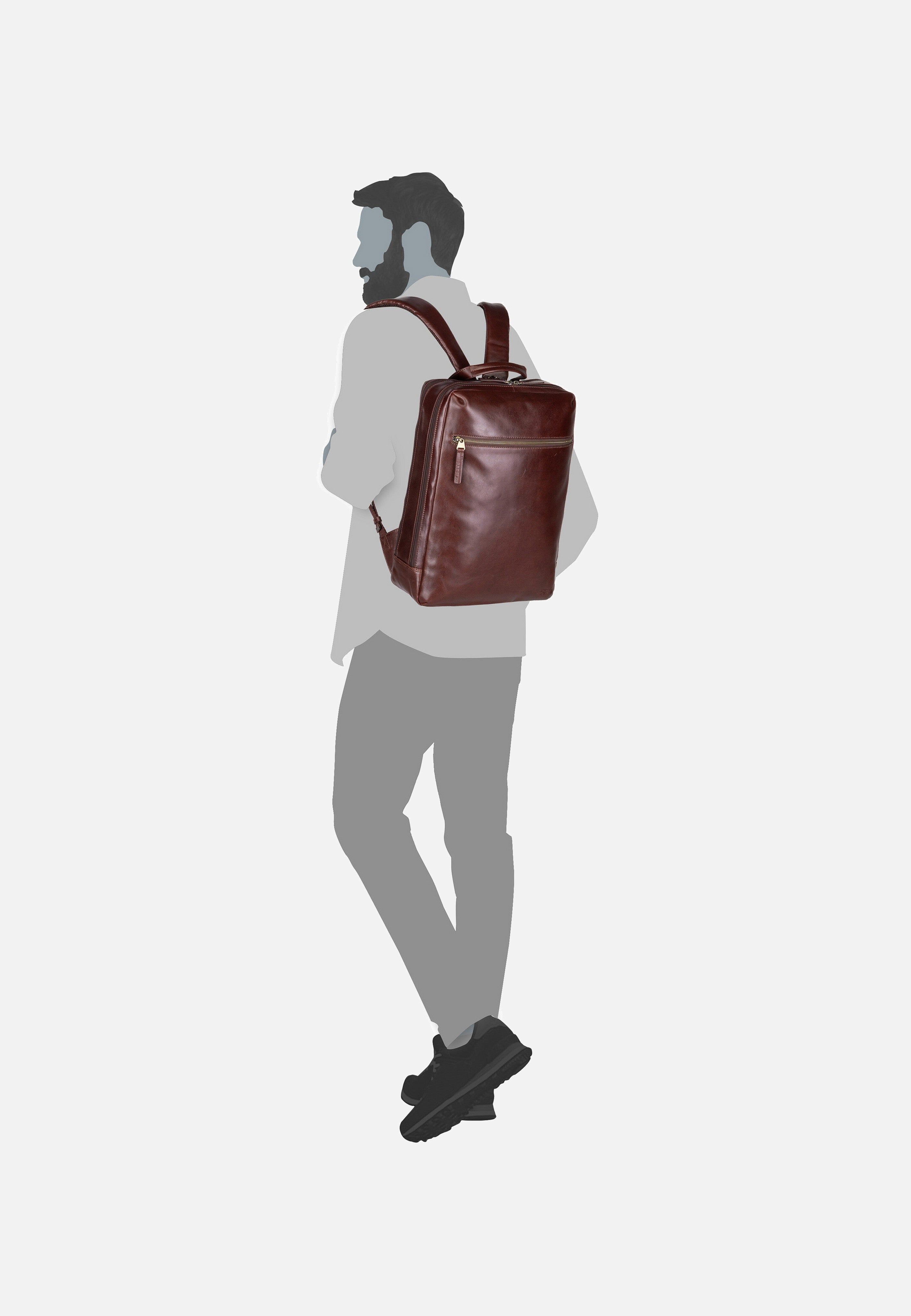 Jost - Skagen DP 6207 Braun - Backpack | Neutral-Image